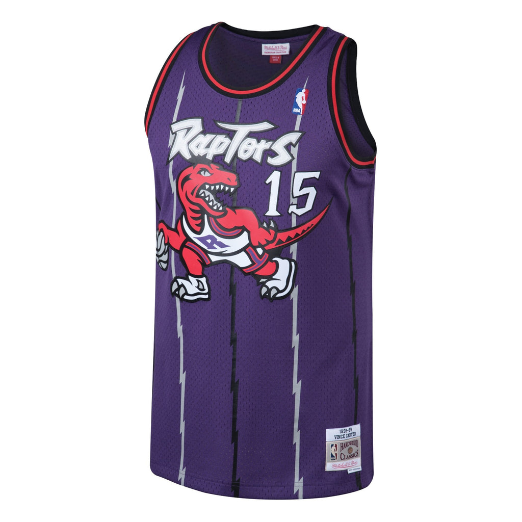 Toronto Raptors Mitchell & Ness Vince Carter Hardwood Classics Road Swingman Jersey - Youth