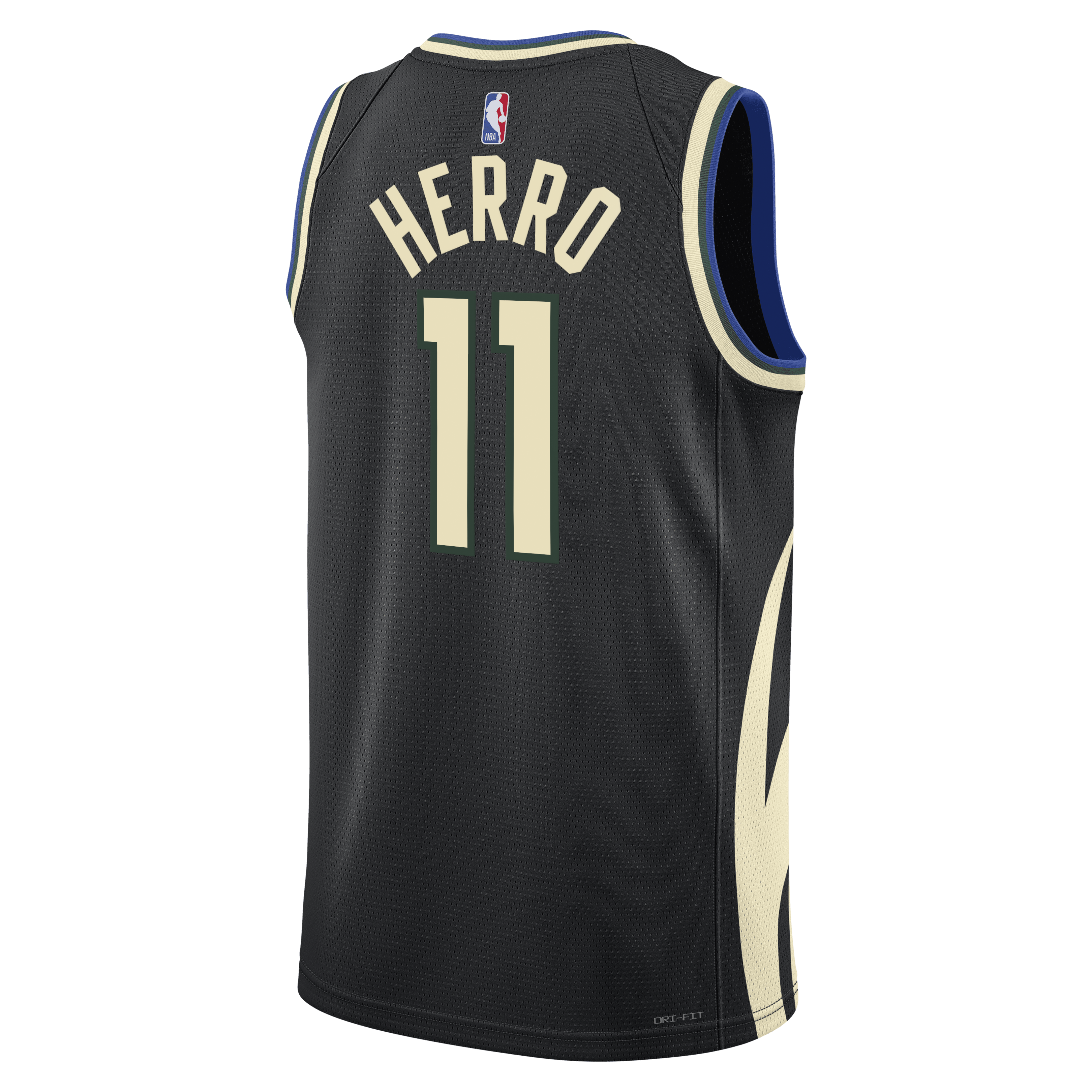 Milwaukee Bucks Jordan Brand Statement Edition Swingman Jersey - Hunter Green - Tyler Herro - Unisex