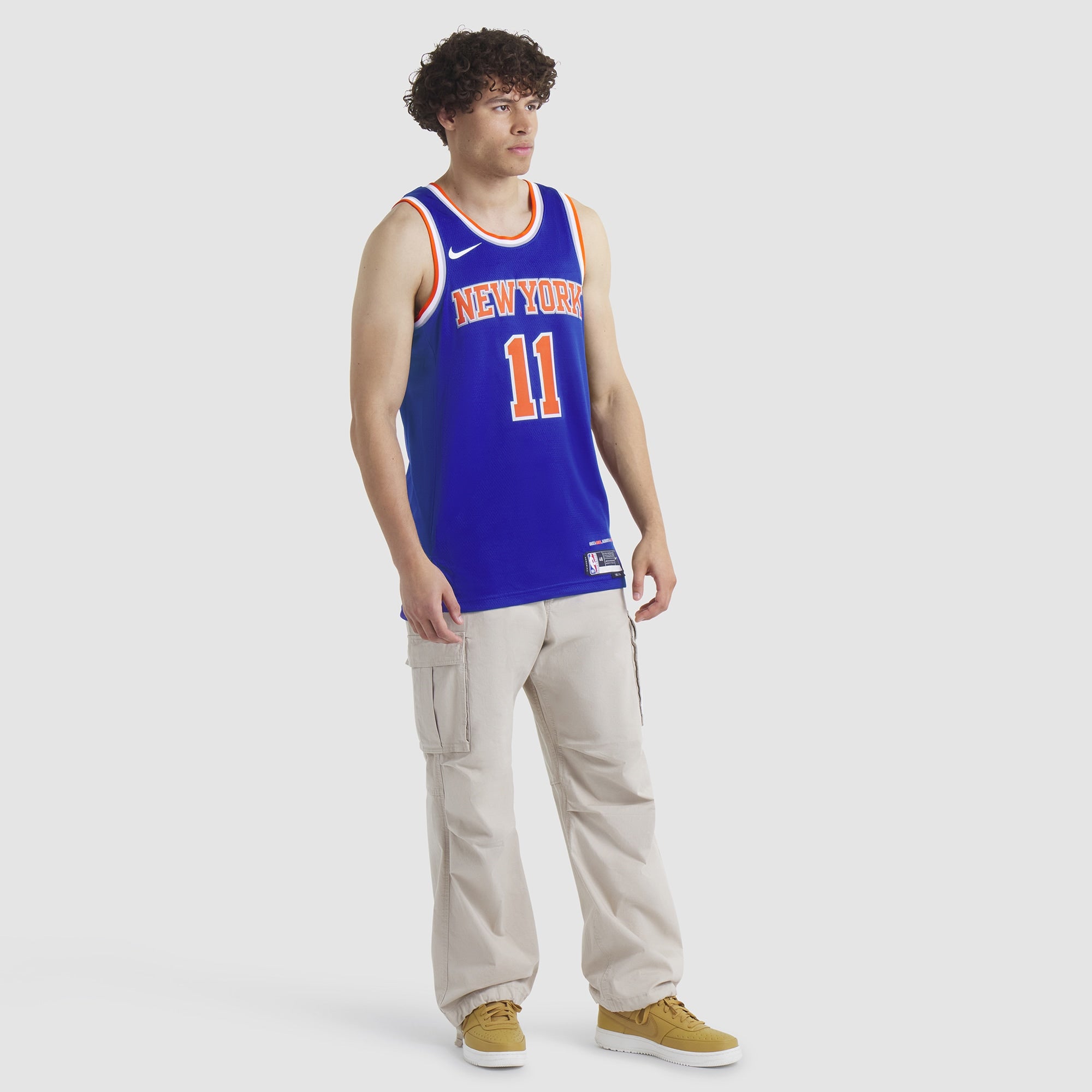New York Knicks Nike Replica Icon Swingman Jersey - Jalen Brunson - Unisex