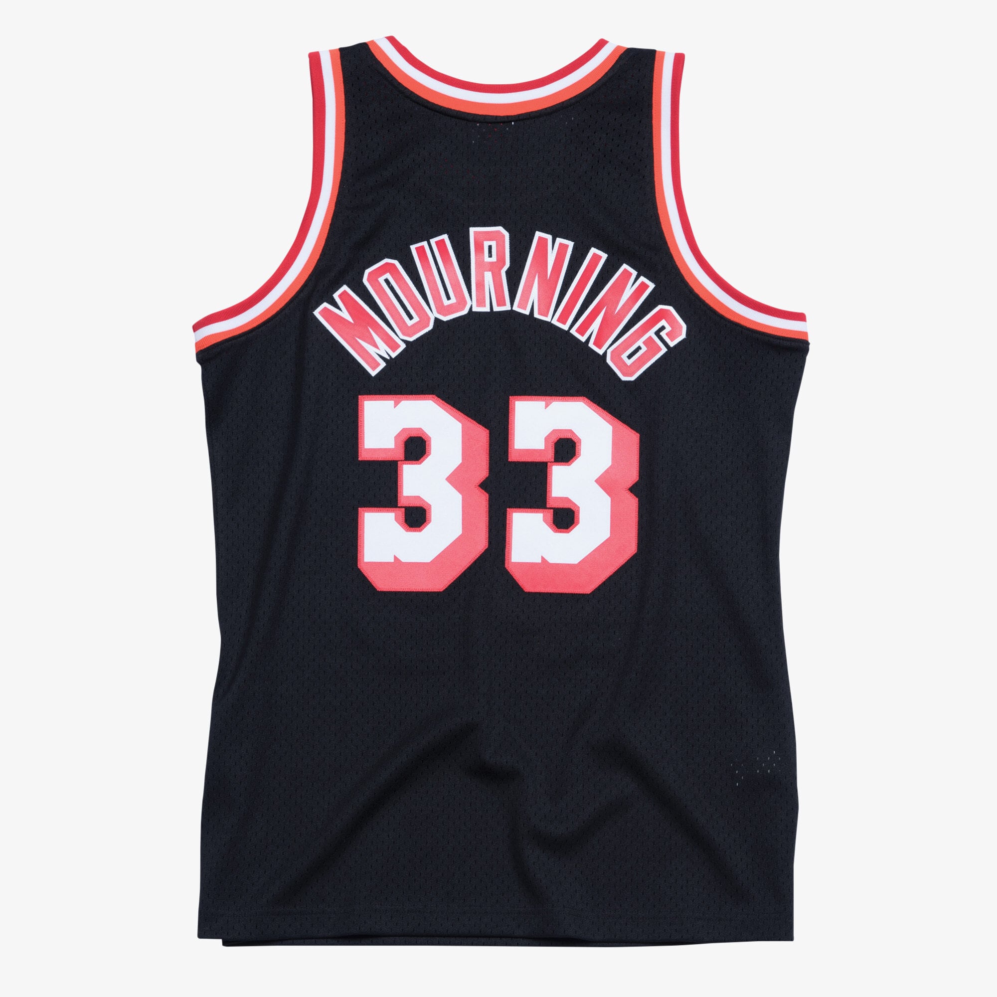 Miami Heat Mitchell & Ness Alonzo Mourning Hardwood Classics Swingman Jersey - Black - Men's