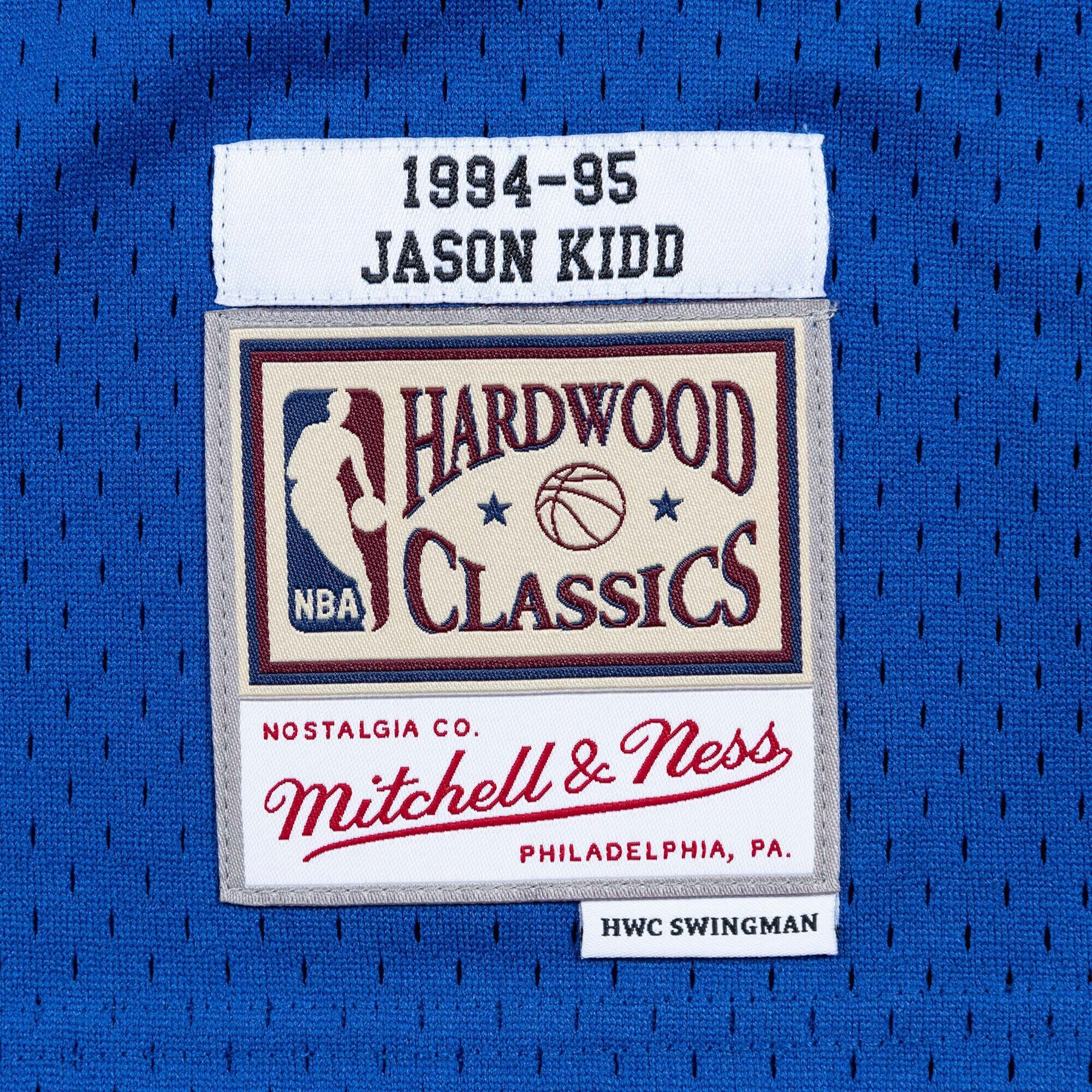 Dallas Mavericks Mitchell & Ness Hardwood Classics Road Jersey - Jason Kidd - Men's