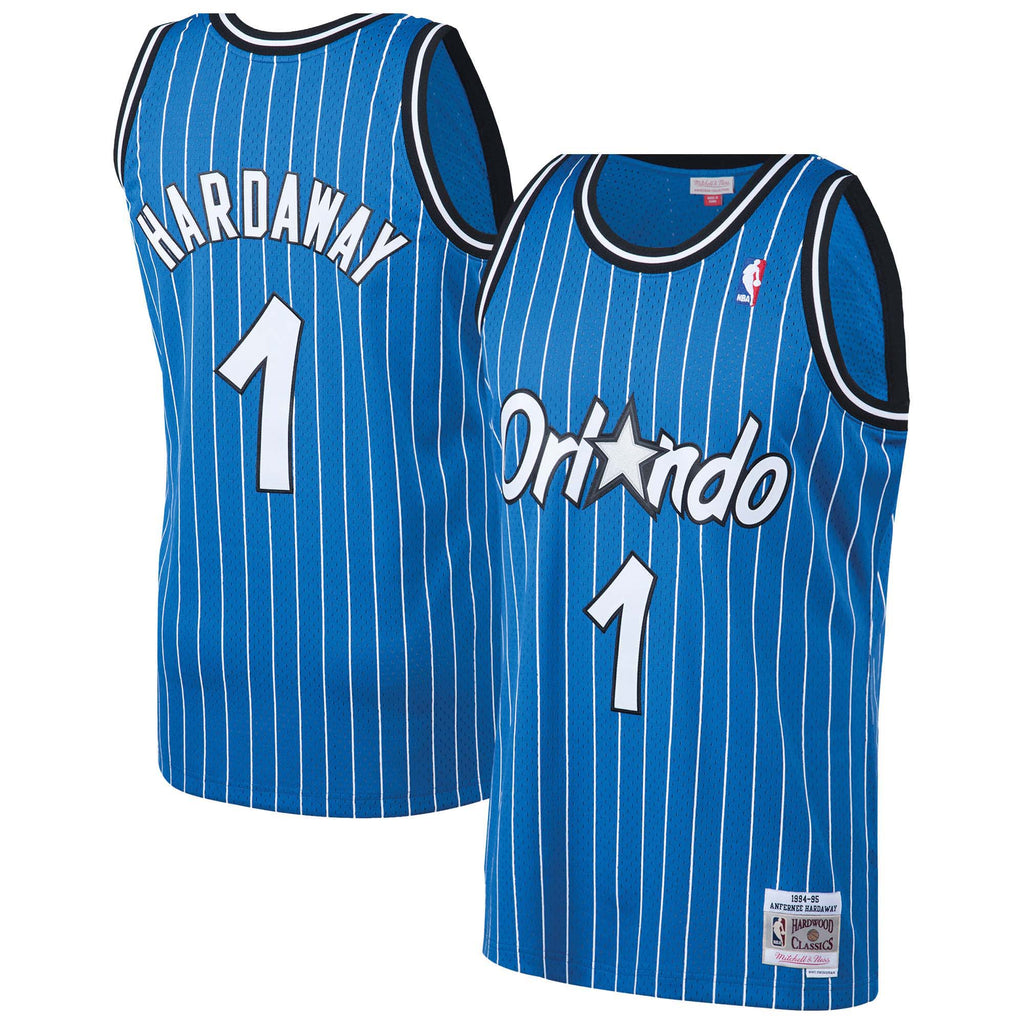 Orlando Magic Mitchell & Ness Hardwood Classics Road Jersey - Anfernee Hardaway - Men's