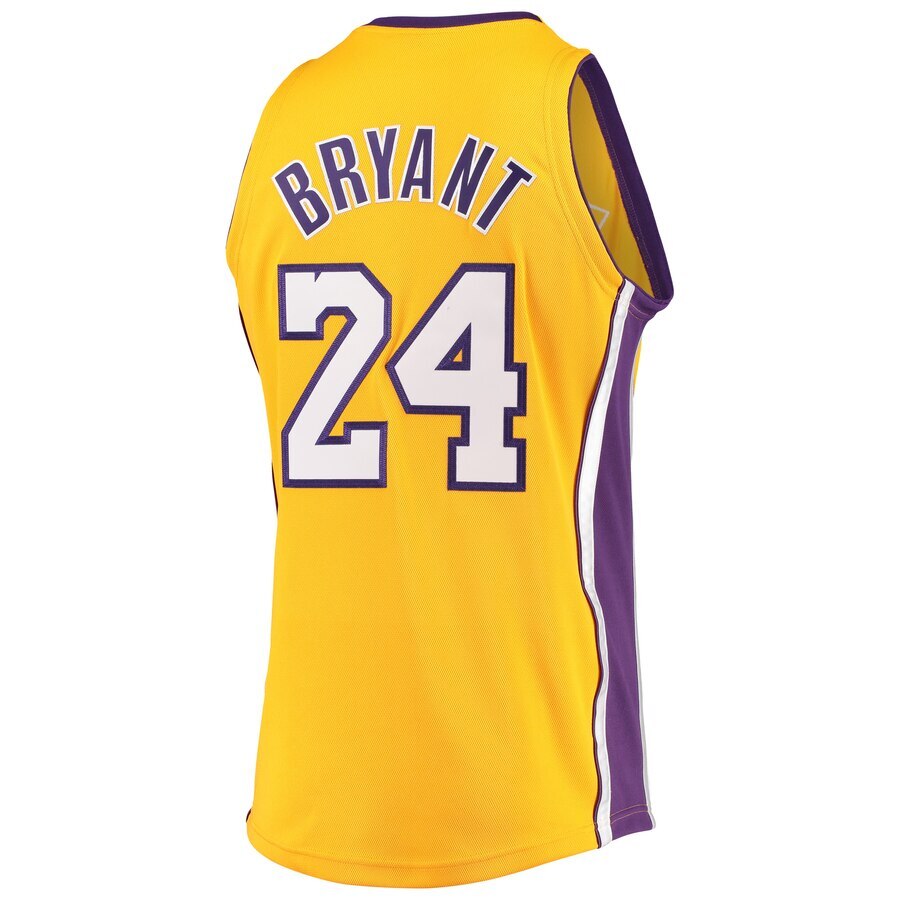 Mitchell & Ness Kobe Bryant Hardwood Classics 2008-09 Authentic Jersey - Gold - Men's