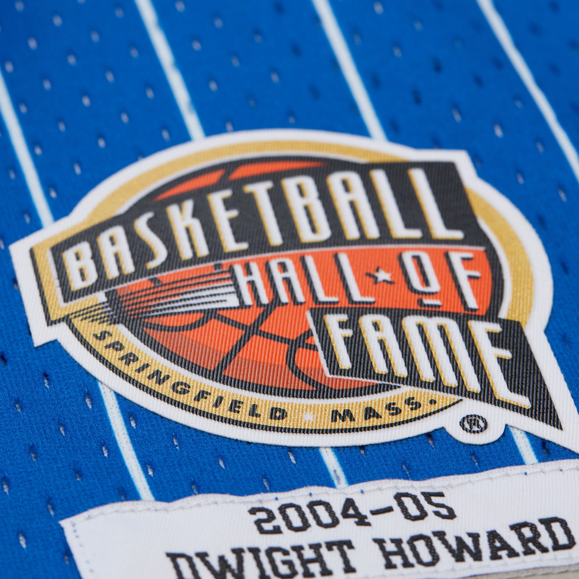 Orlando Magic Dwight Howard 2004/05 Hardwood Classics Hall of Fame Swingman Jersey - Blue - Men's