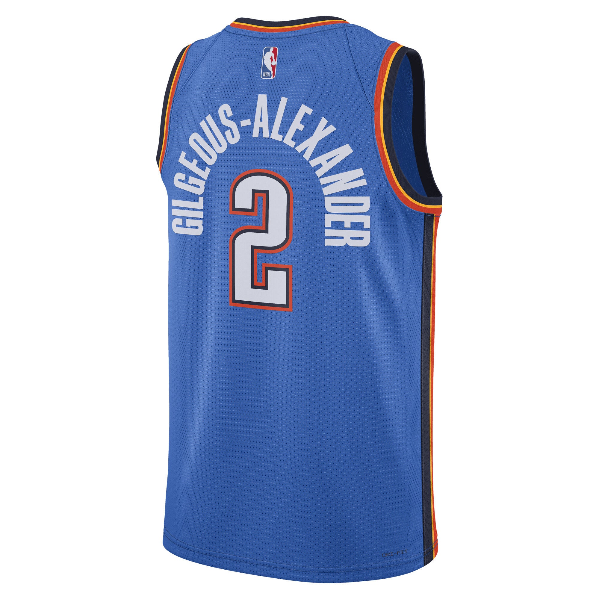 Oklahoma City Thunder Nike Replica Icon Swingman Jersey - Gilgeous-Alexander - Unisex