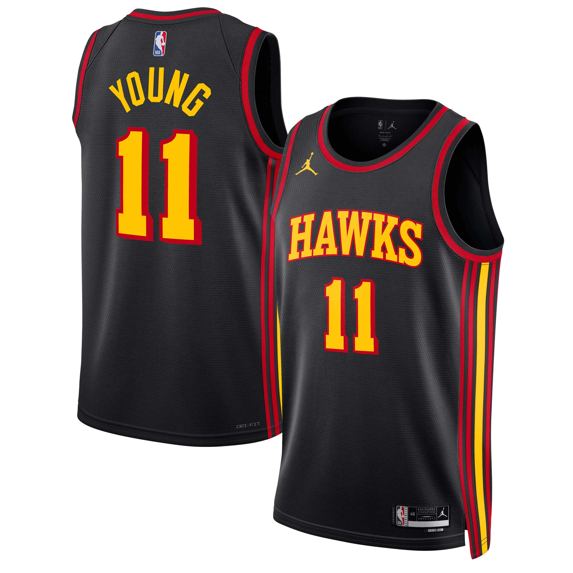 Atlanta Hawks Jordan Brand Statement Edition Swingman Jersey -Trae Young - Unisex