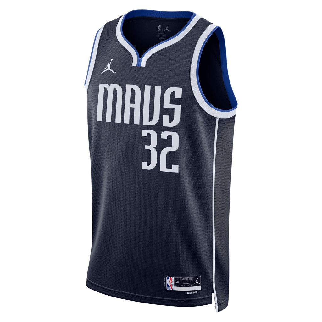 Dallas Mavericks Jordan Brand Statement Edition Swingman Jersey NBA 2025 First Round Draft Pick - Navy - Cooper Flagg - Unisex