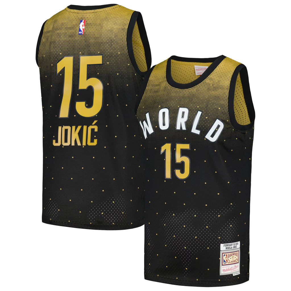 Mitchell & Ness Nikola Jokic Black 2016 NBA Rising Stars Challenge Hardwood Classics Swingman Jersey - Men's
