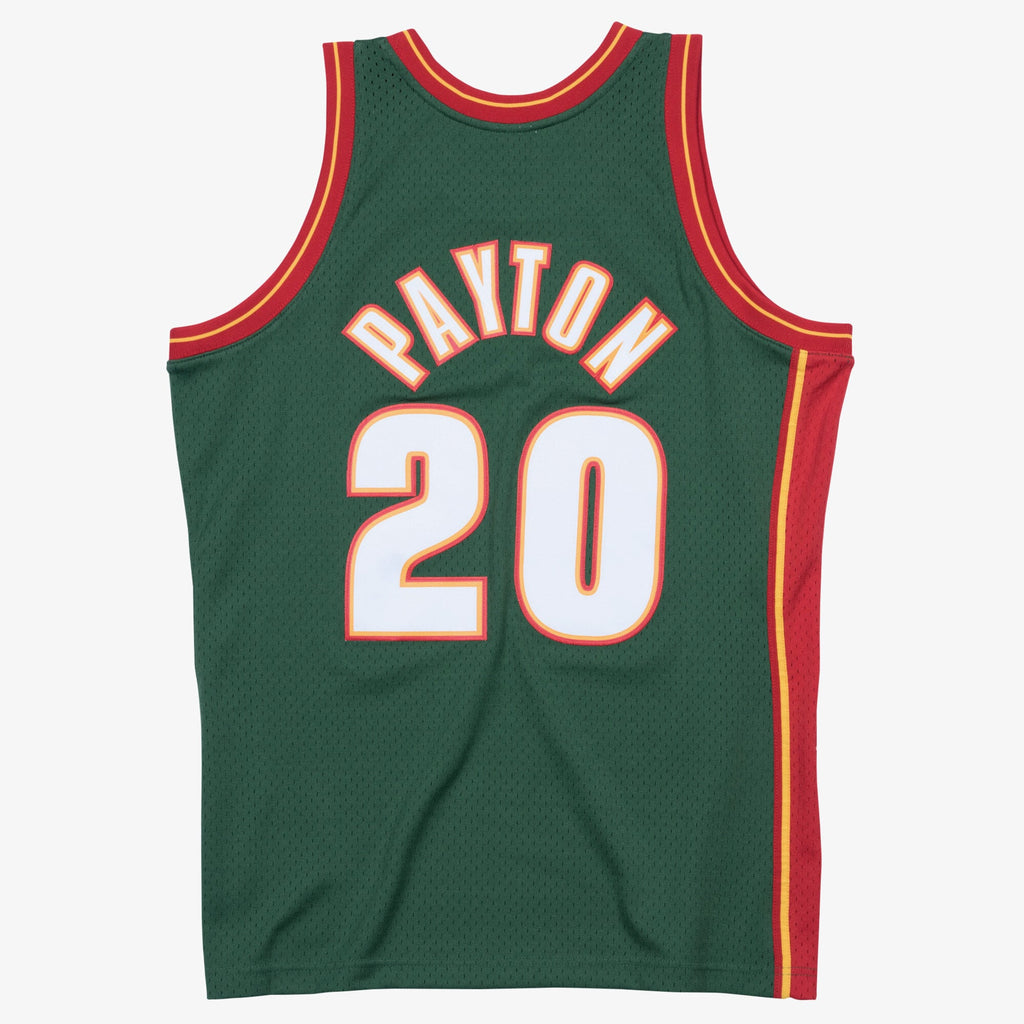Seattle SuperSonics Mitchell & Ness Swingman Jersey Road Gary Payton 1995-96