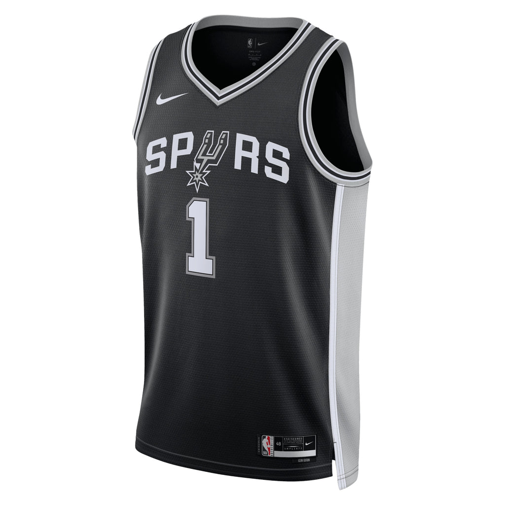 San Antonio Spurs Nike Icon Swingman Jersey - Victor Wembanyama - Men's