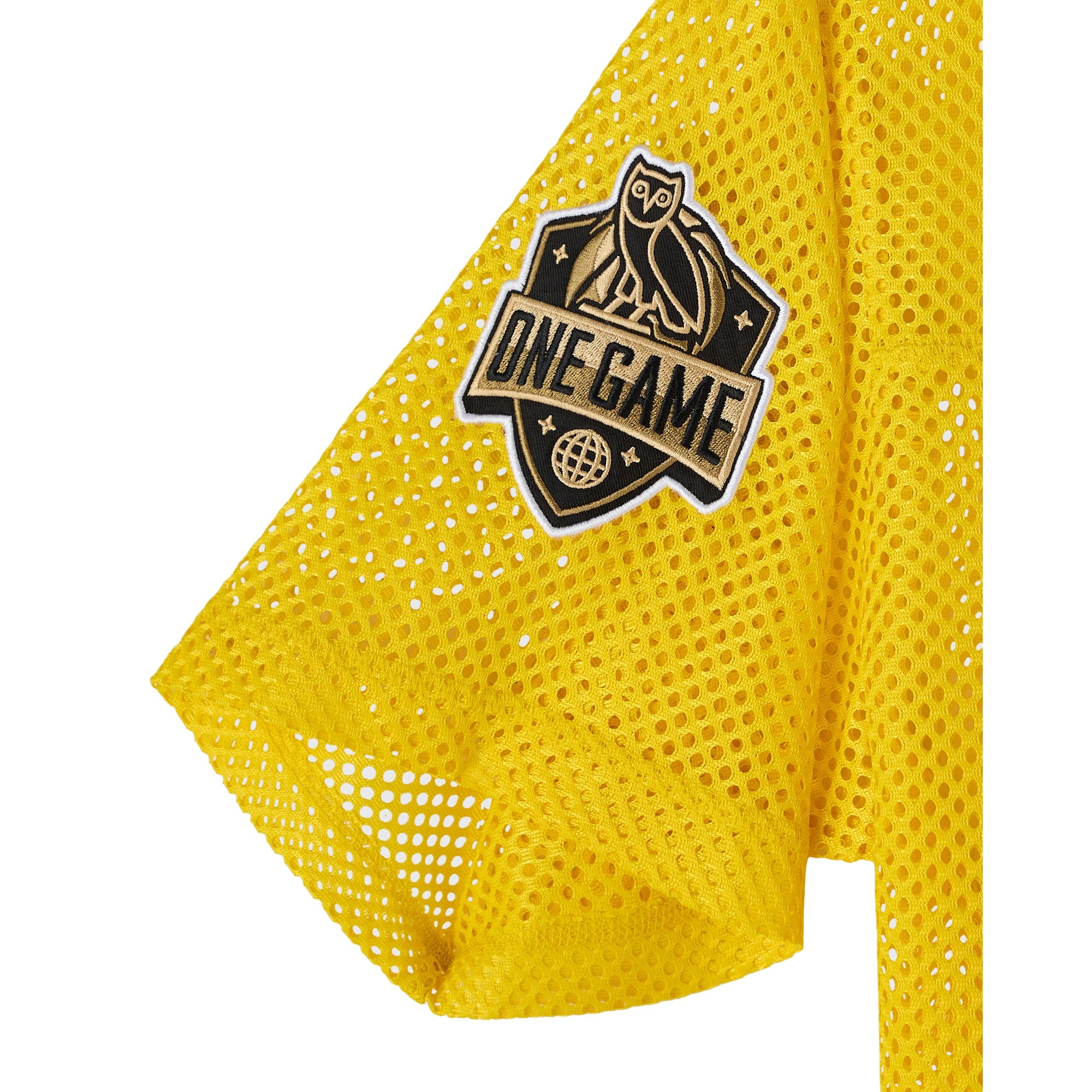Golden State Warriors X OVO Mesh Football Jersey - Men's