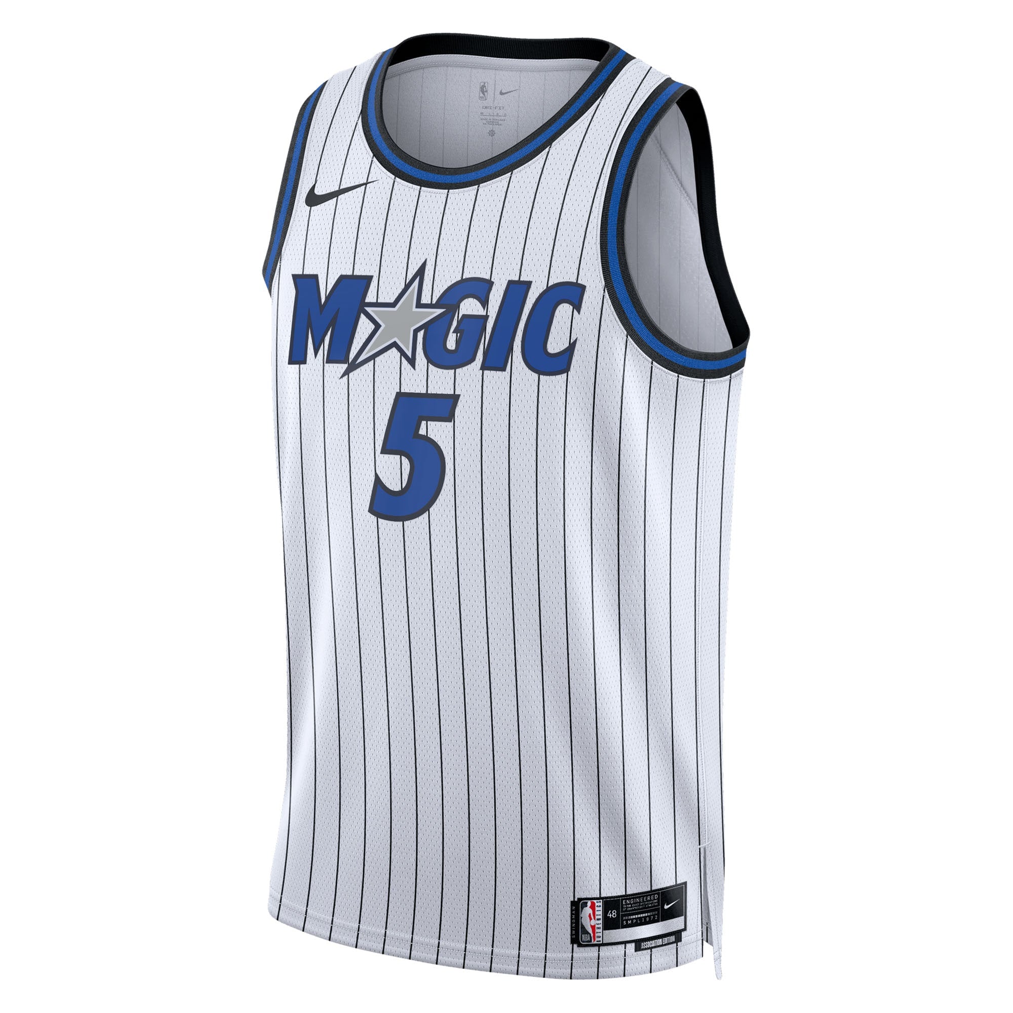 Orlando Magic Nike Replica Association Edition Swingman Jersey - White - Paolo Banchero - Unisex