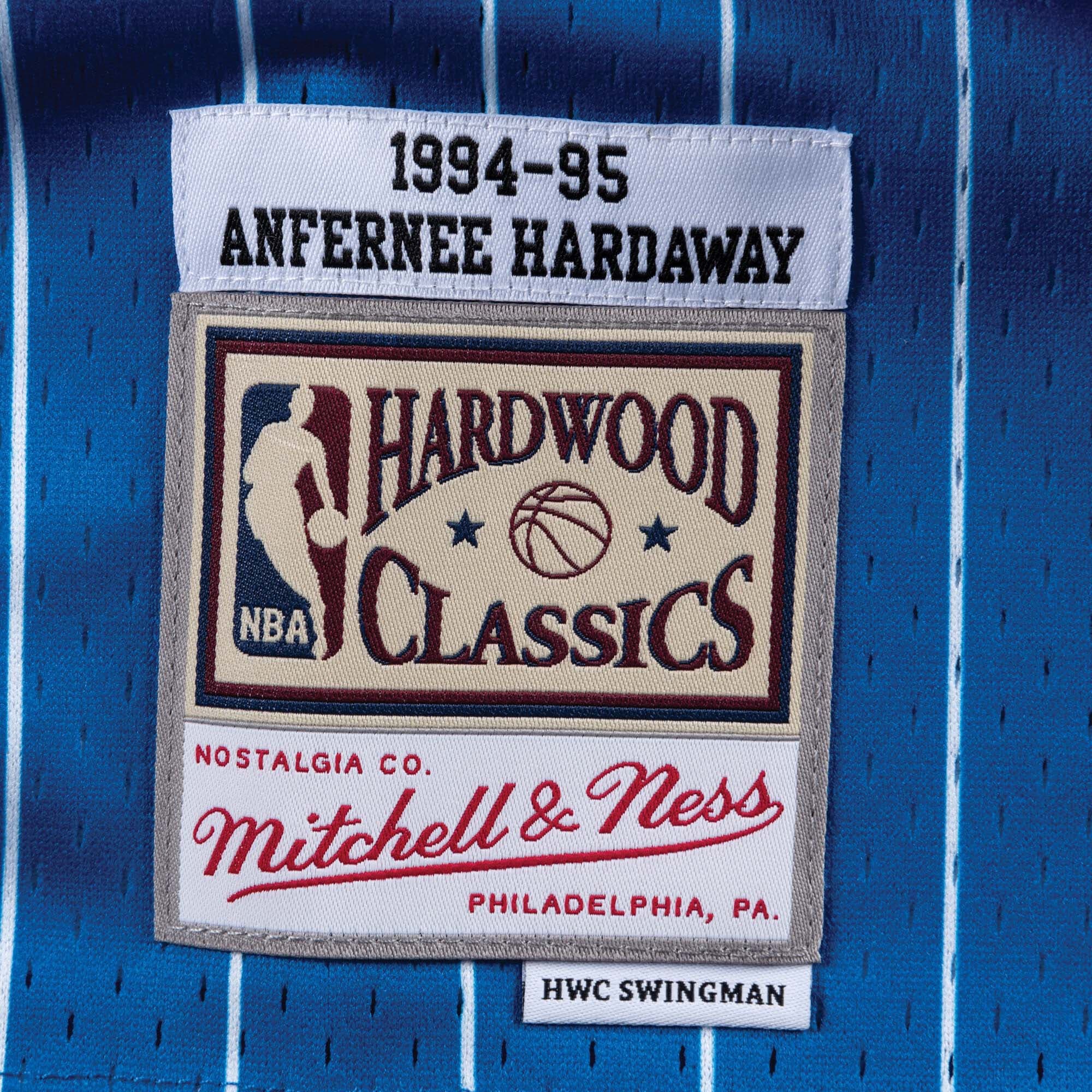 Orlando Magic Mitchell & Ness Hardwood Classics Road Jersey - Anfernee Hardaway - Men's