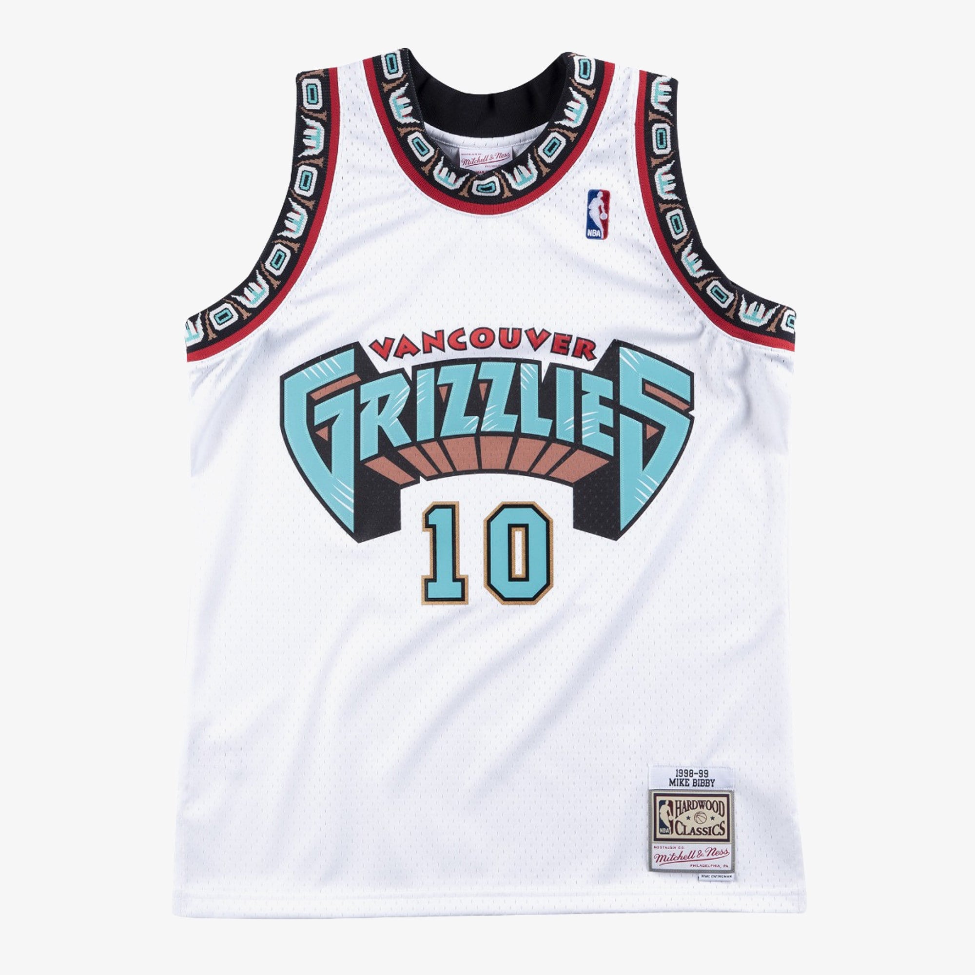 Vancouver Grizzlies Mitchell & Ness Home Swingman Jersey - Mike Bibby - Men's