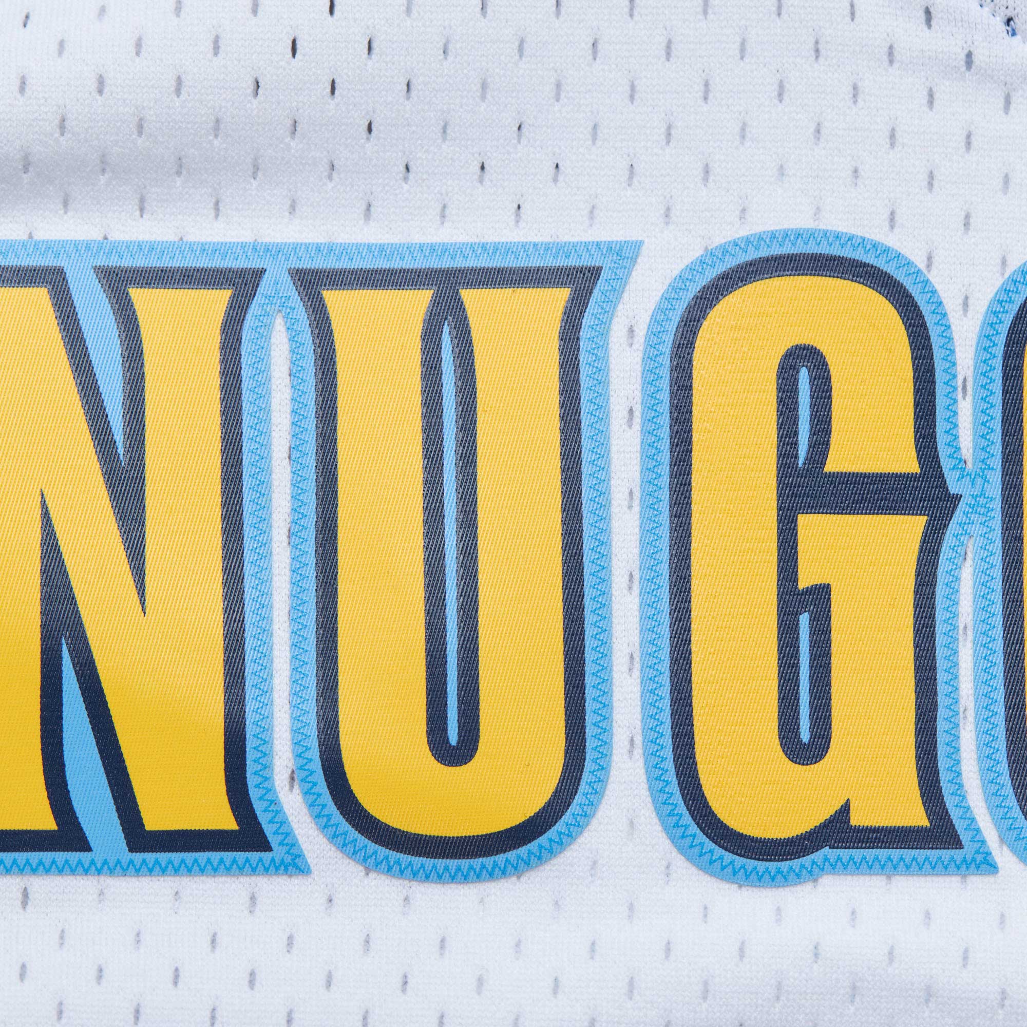 Denver Nuggets Mitchell & Ness Nikola Jokic 2016/17 Throwback Swingman Jersey - White - Men's