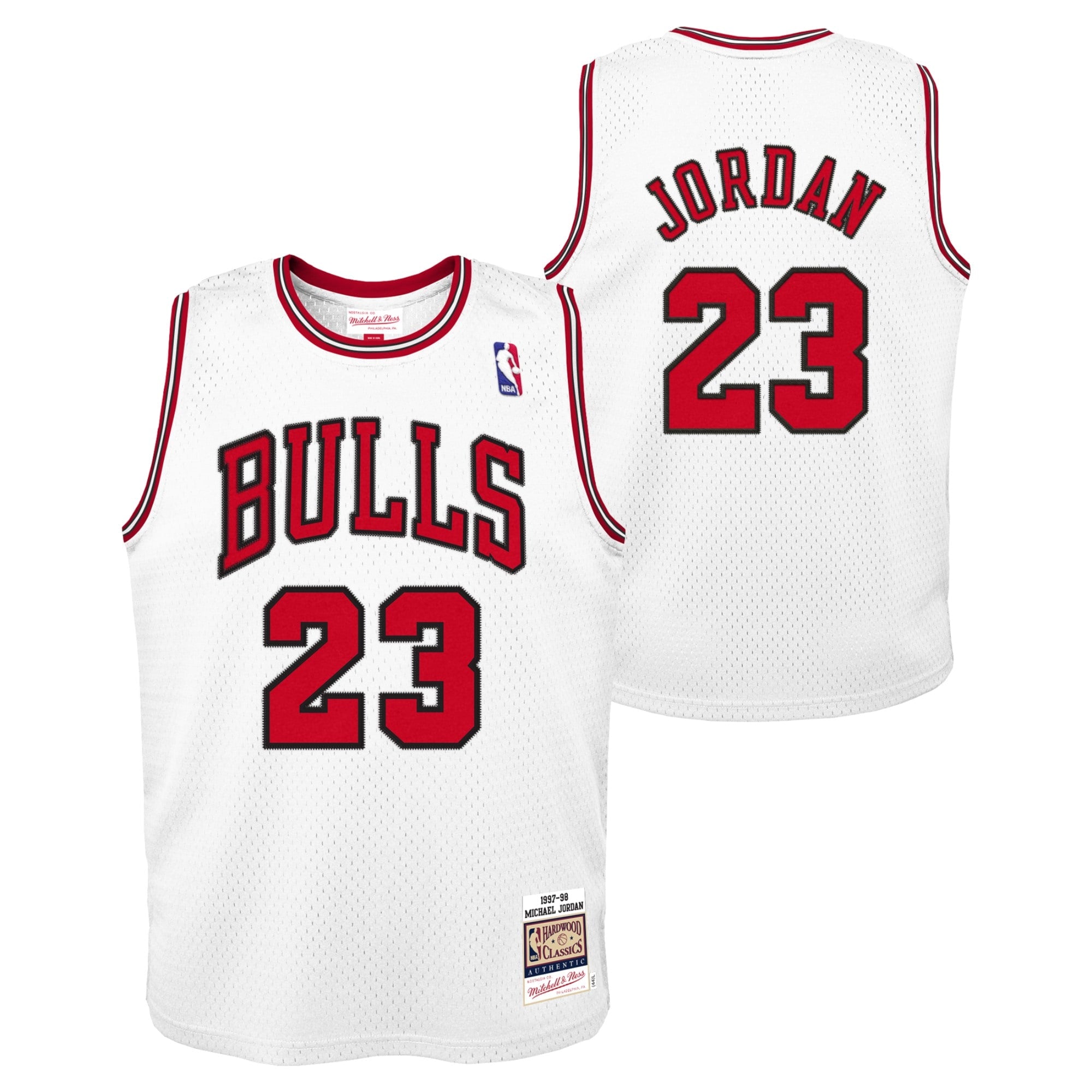 Chicago Bulls Mitchell & Ness NBA Michael Jordan 1997 Authentic Jersey - Youth
