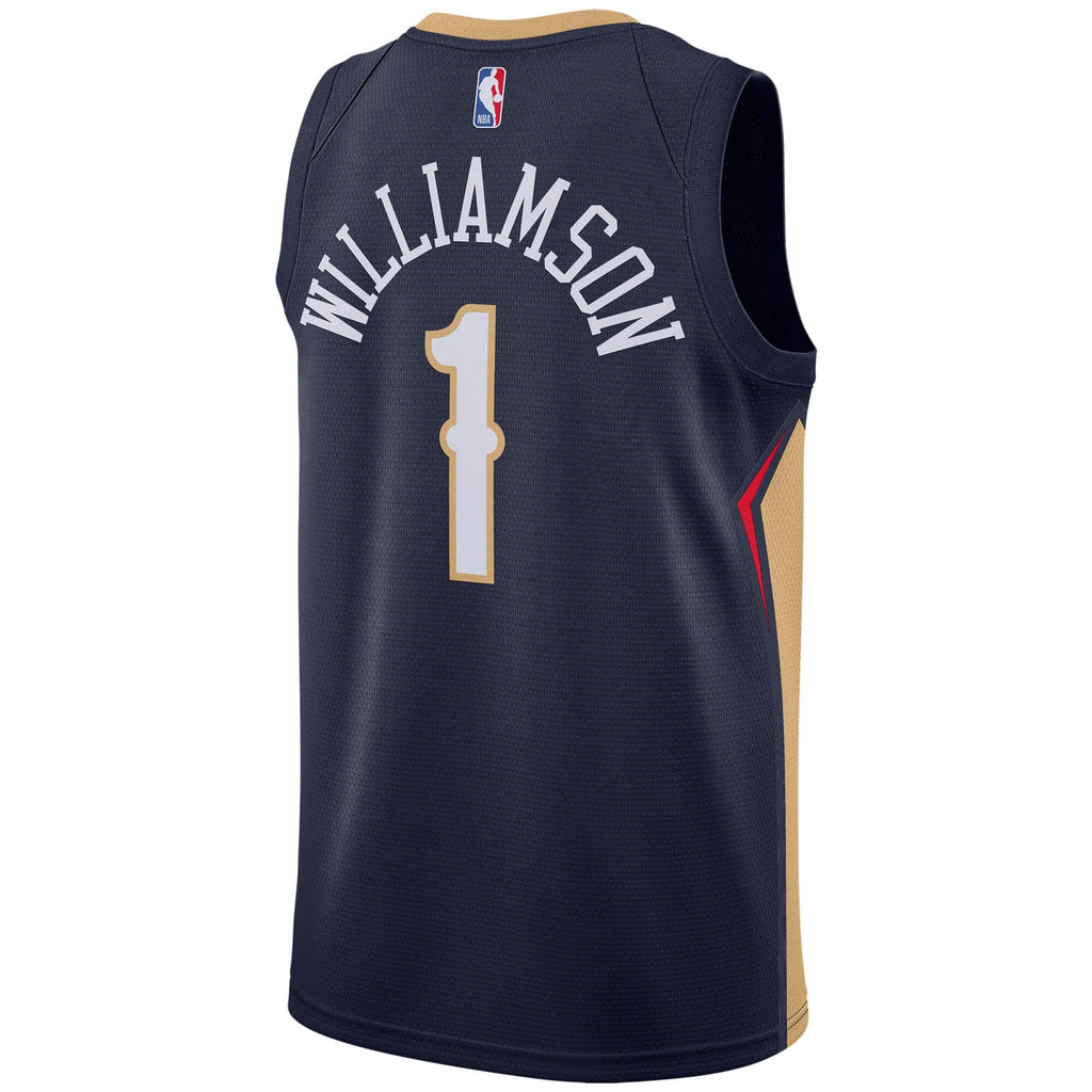 New Orleans Pelicans Nike Icon Swingman Jersey - Zion Williamson - Men's