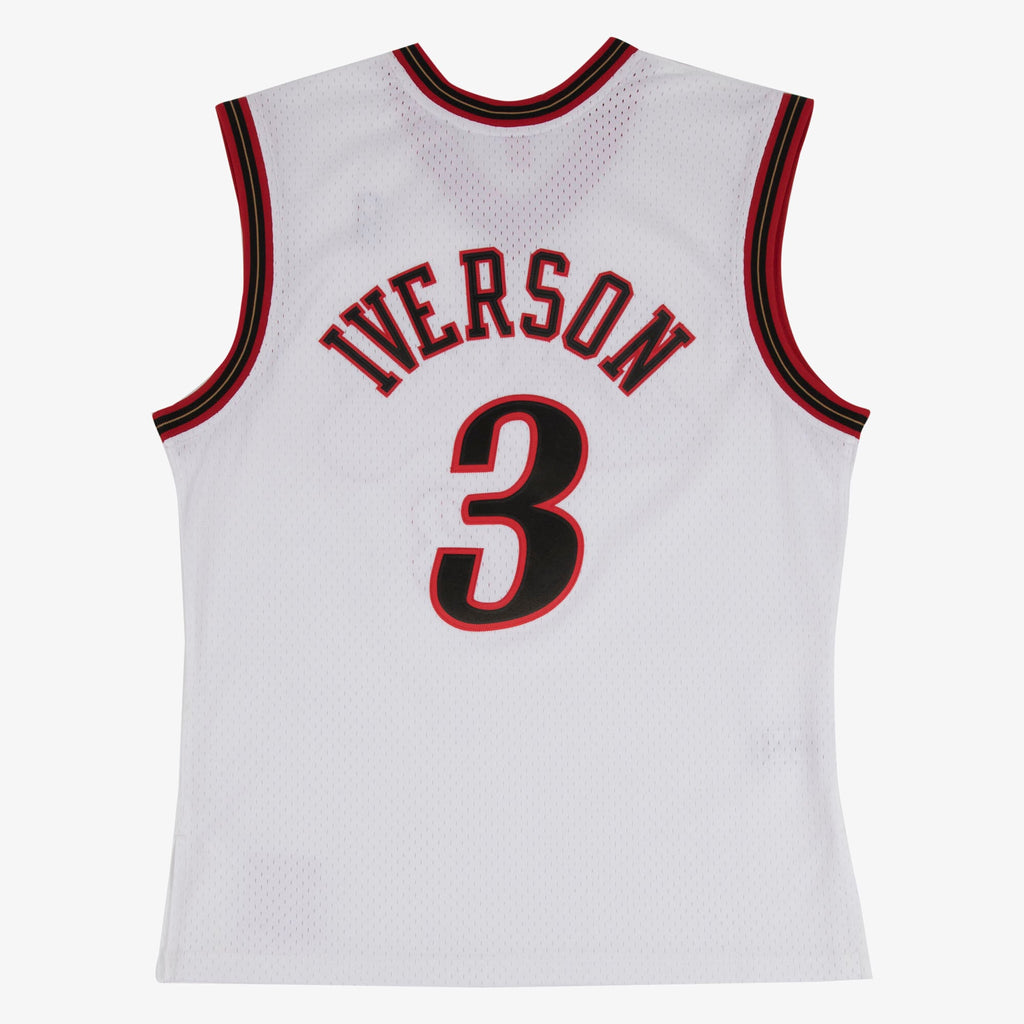 Philadelphia 76ers Mitchell & Ness Swingman Jersey Home Allen Iverson 2000-01