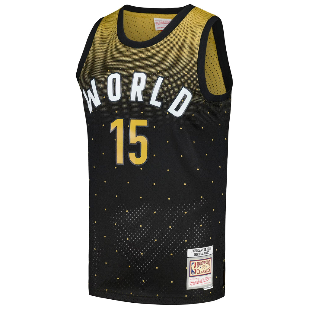 Mitchell & Ness Nikola Jokic Black 2016 NBA Rising Stars Challenge Hardwood Classics Swingman Jersey - Men's