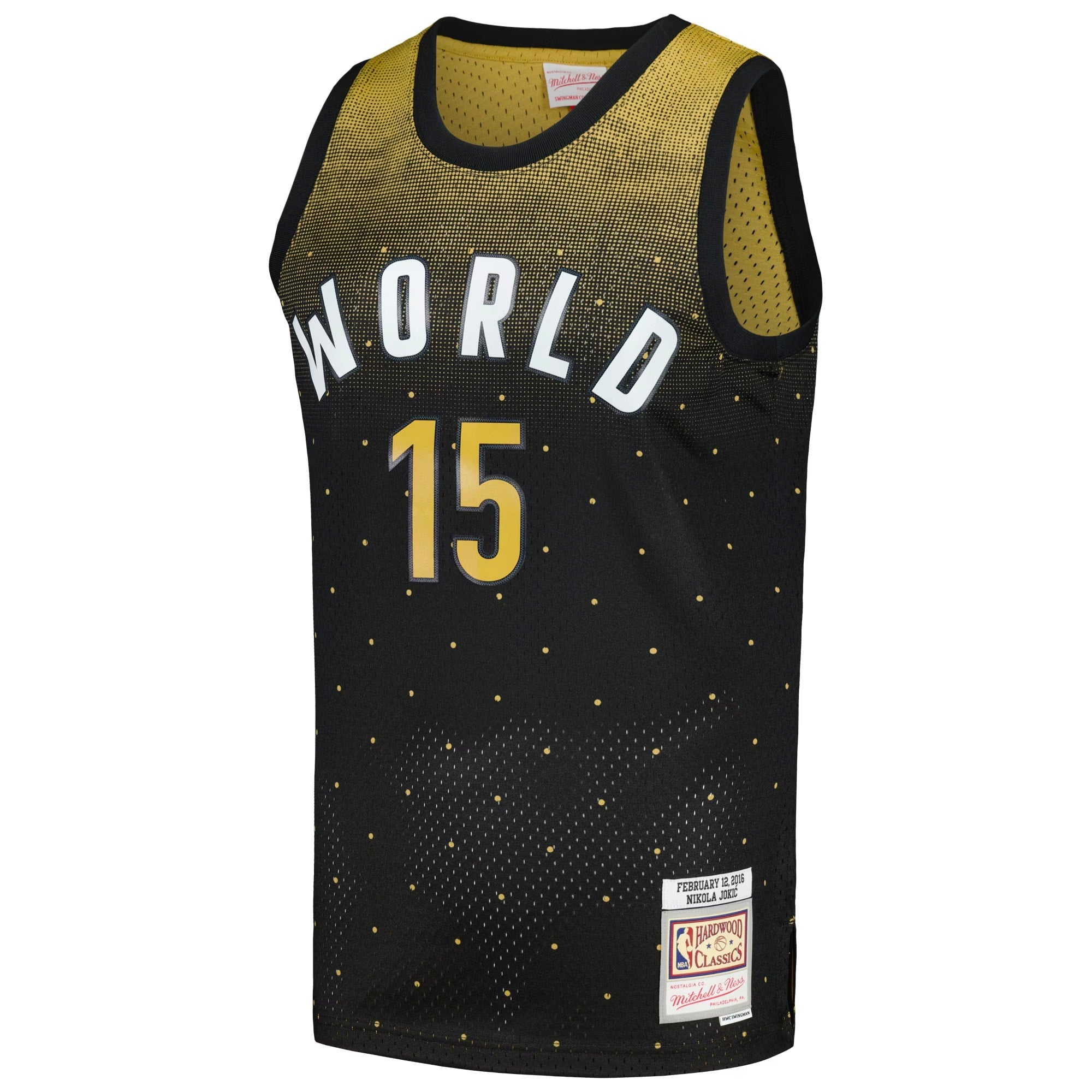 Mitchell & Ness Nikola Jokic Black 2016 NBA Rising Stars Challenge Hardwood Classics Swingman Jersey - Men's