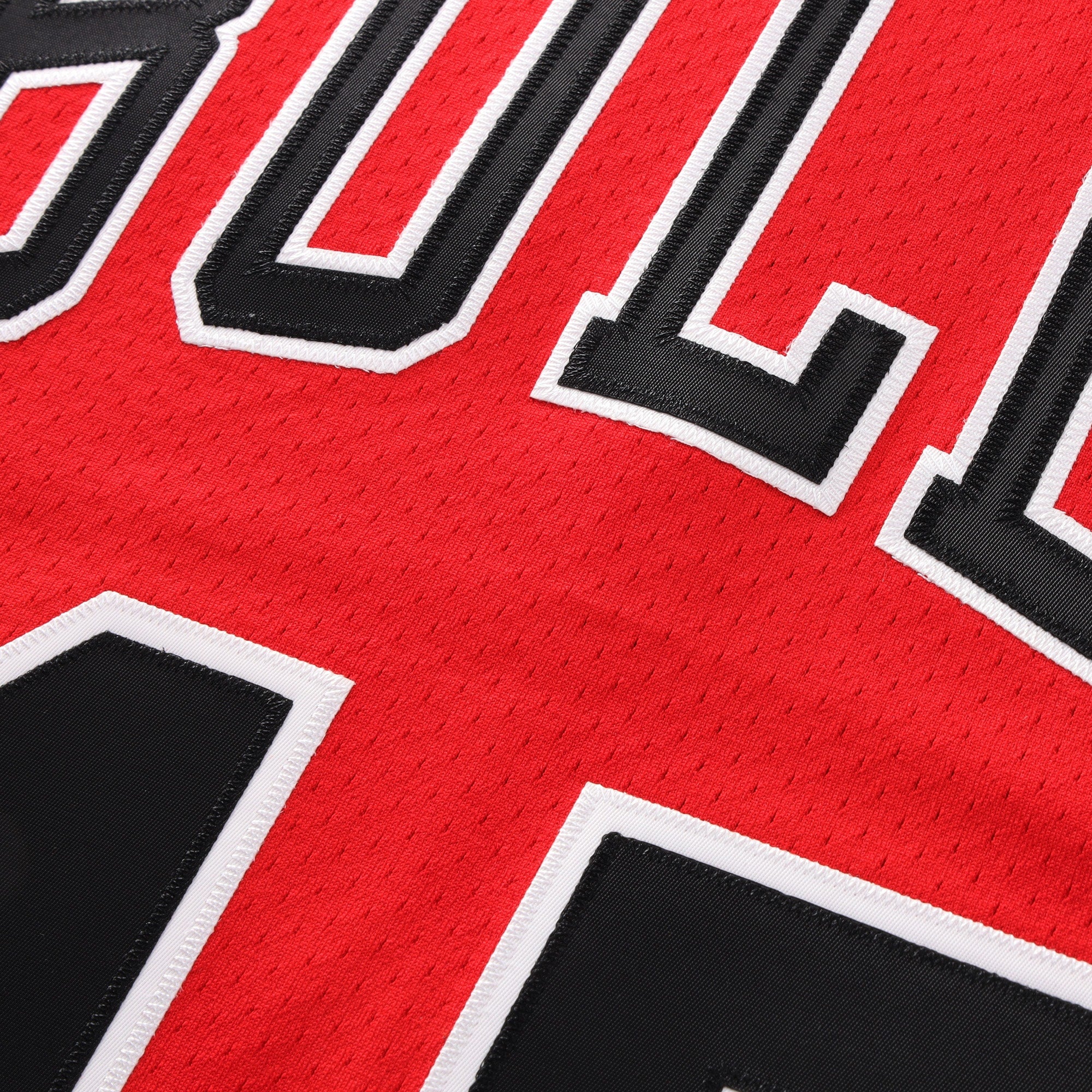 Chicago Bulls Mitchell & Ness Michael Jordan 1994-95 Road 45 Authentic Jersey - Red - Men's