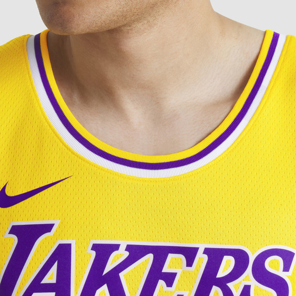 Los Angeles Lakers Nike Icon Swingman Jersey - LeBron James - Unisex