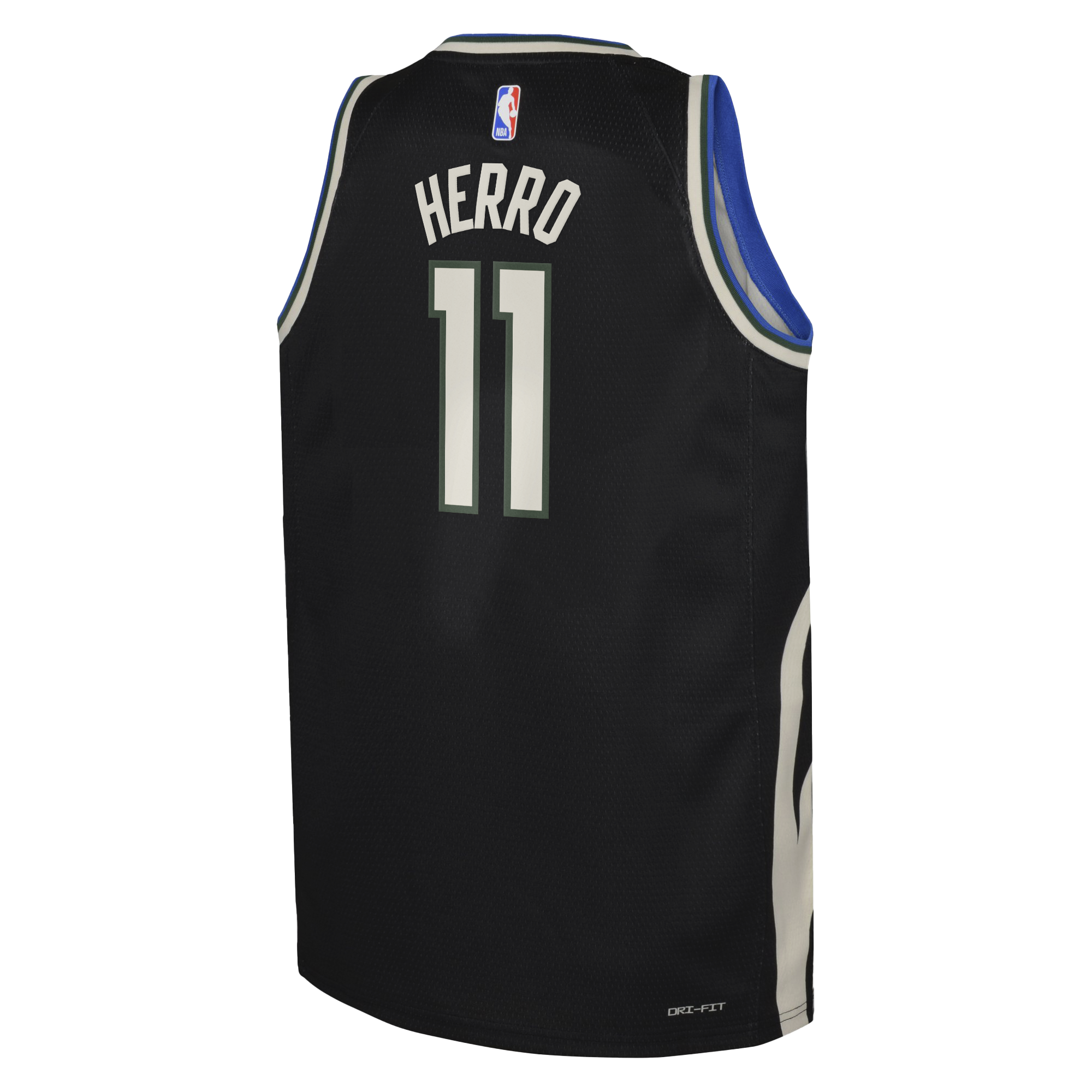 Milwaukee Bucks Jordan Brand Statement Edition Swingman Jersey - Hunter Green - Tyler Herro - Youth