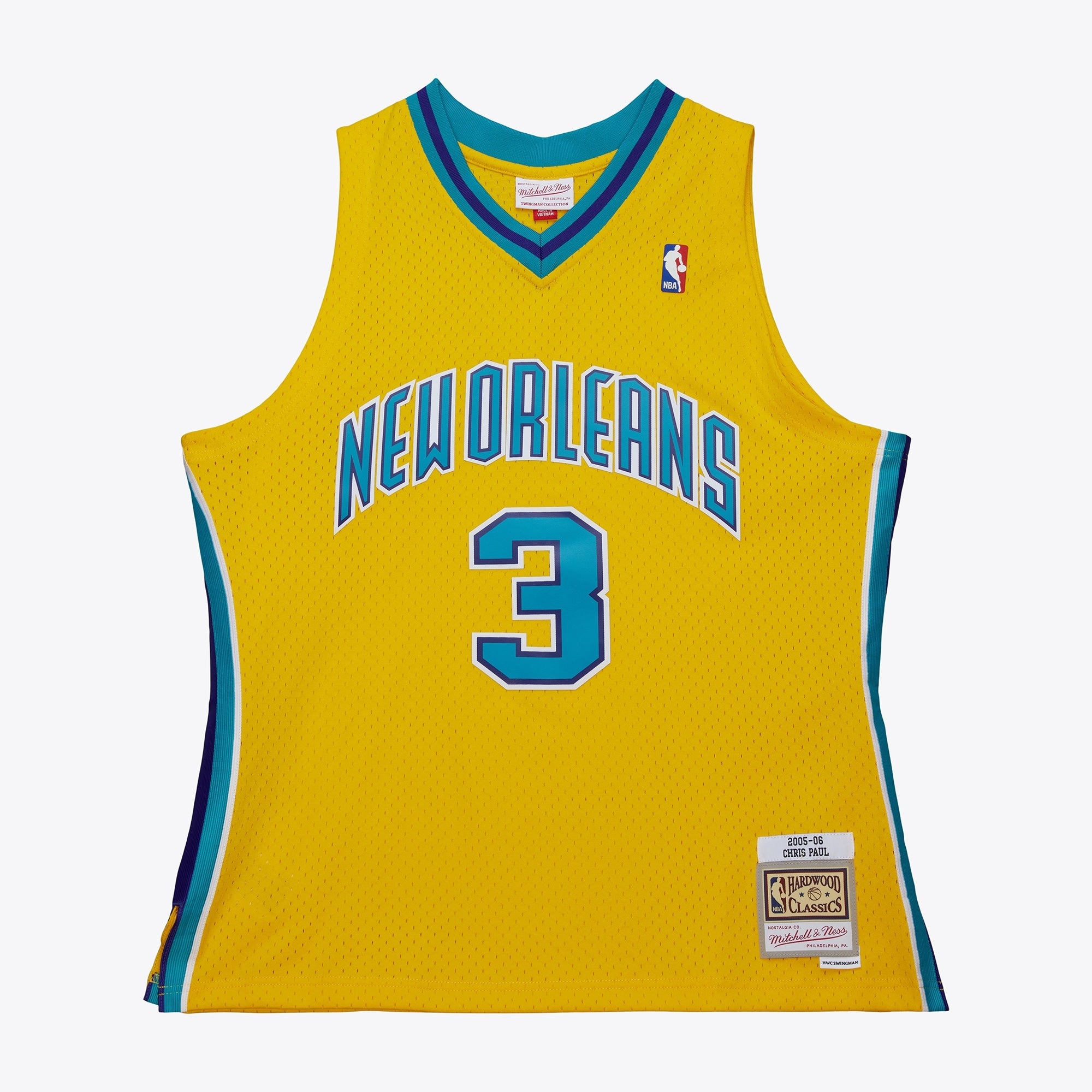 New Orleans Hornets Mitchell & Ness Swingman Jersey - Chris Paul - Men's