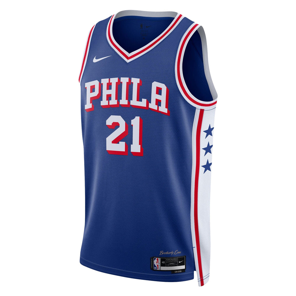 Philadelphia 76ers Nike Icon Edition Swingman Jersey - Joel Embiid - Unisex