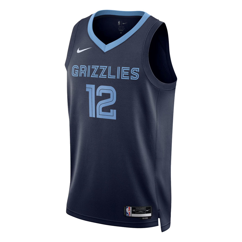 Memphis Grizzlies Nike Icon Edition Swingman Jersey - Ja Morant - Unisex