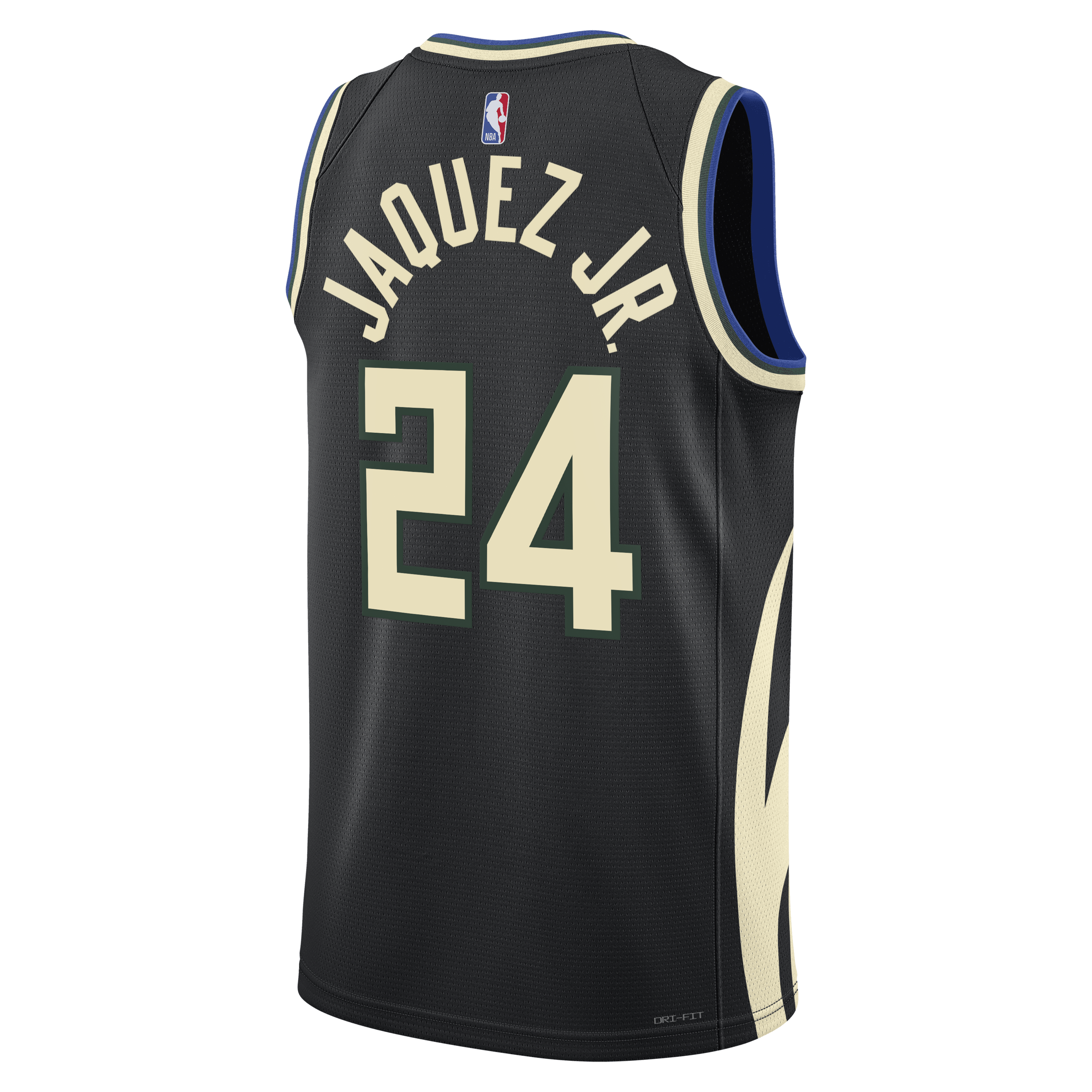 Milwaukee Bucks Jordan Brand Statement Edition Swingman Jersey - Hunter Green - Jaime Jaquez Jr. - Unisex