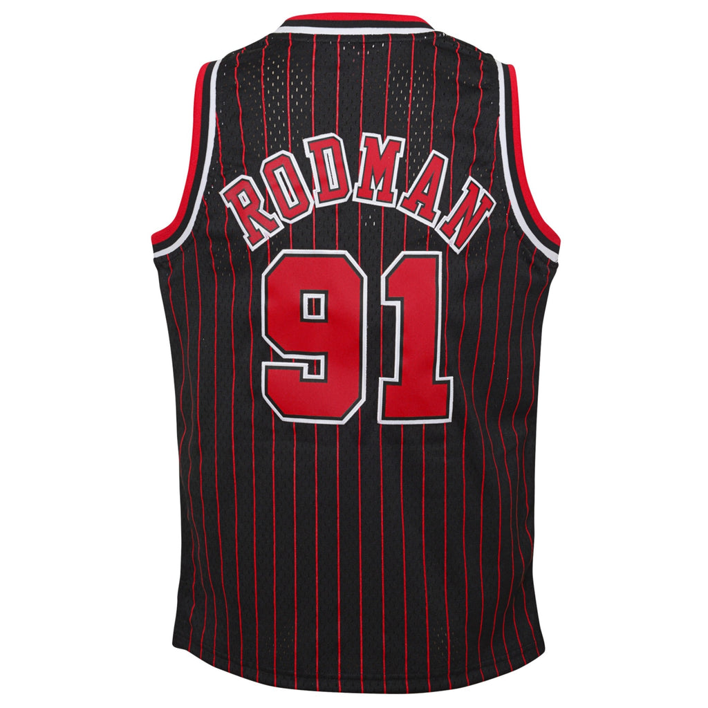Chicago Bulls Mitchell & Ness Hardwood Classic Alternate Jersey - Youth