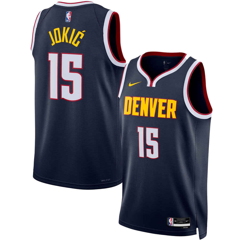 Denver Nuggets Nike Icon Edition Swingman Jersey - Nikola Jokic - Unisex