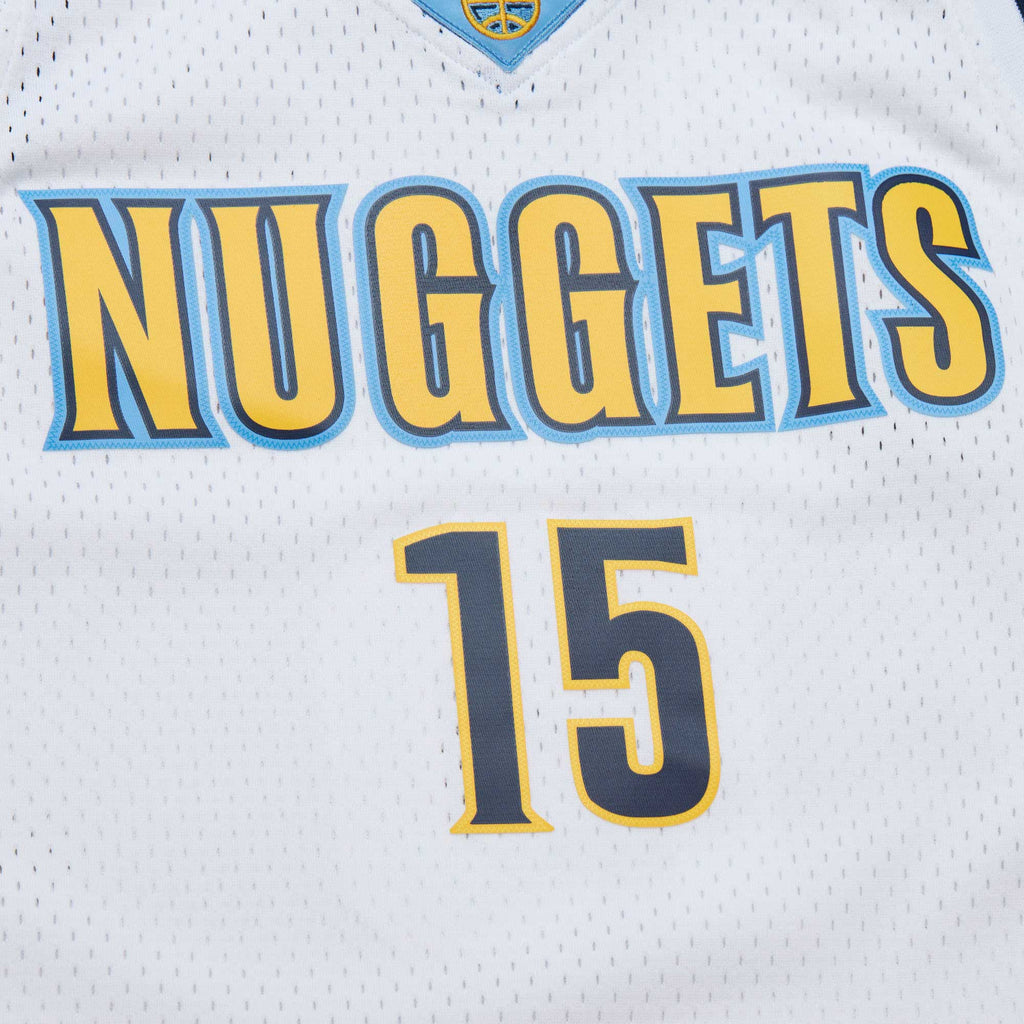Denver Nuggets Mitchell & Ness Nikola Jokic 2016/17 Throwback Swingman Jersey - White - Men's