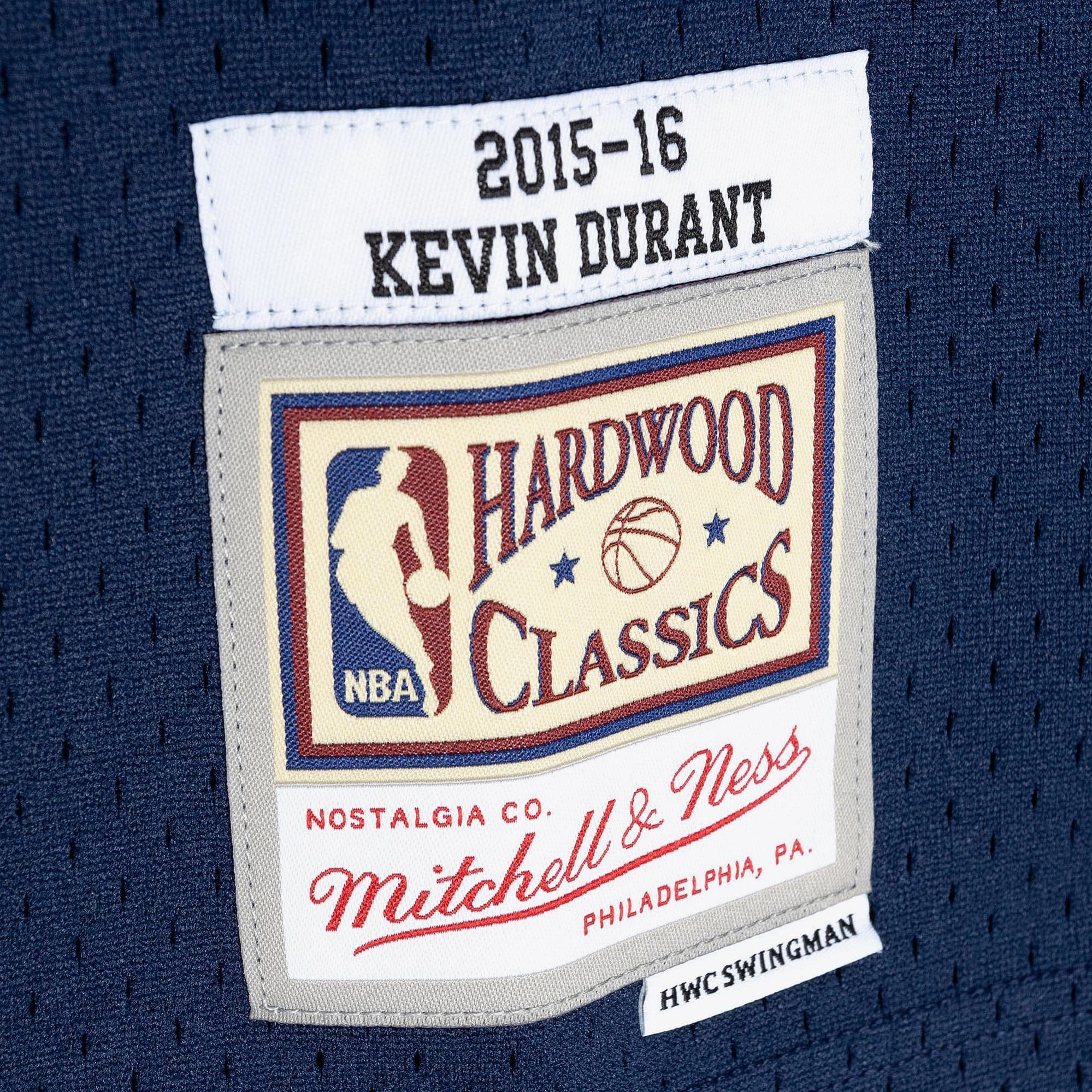 Oklahoma City Thunder Mitchell & Ness Alternate Jersey - Men's