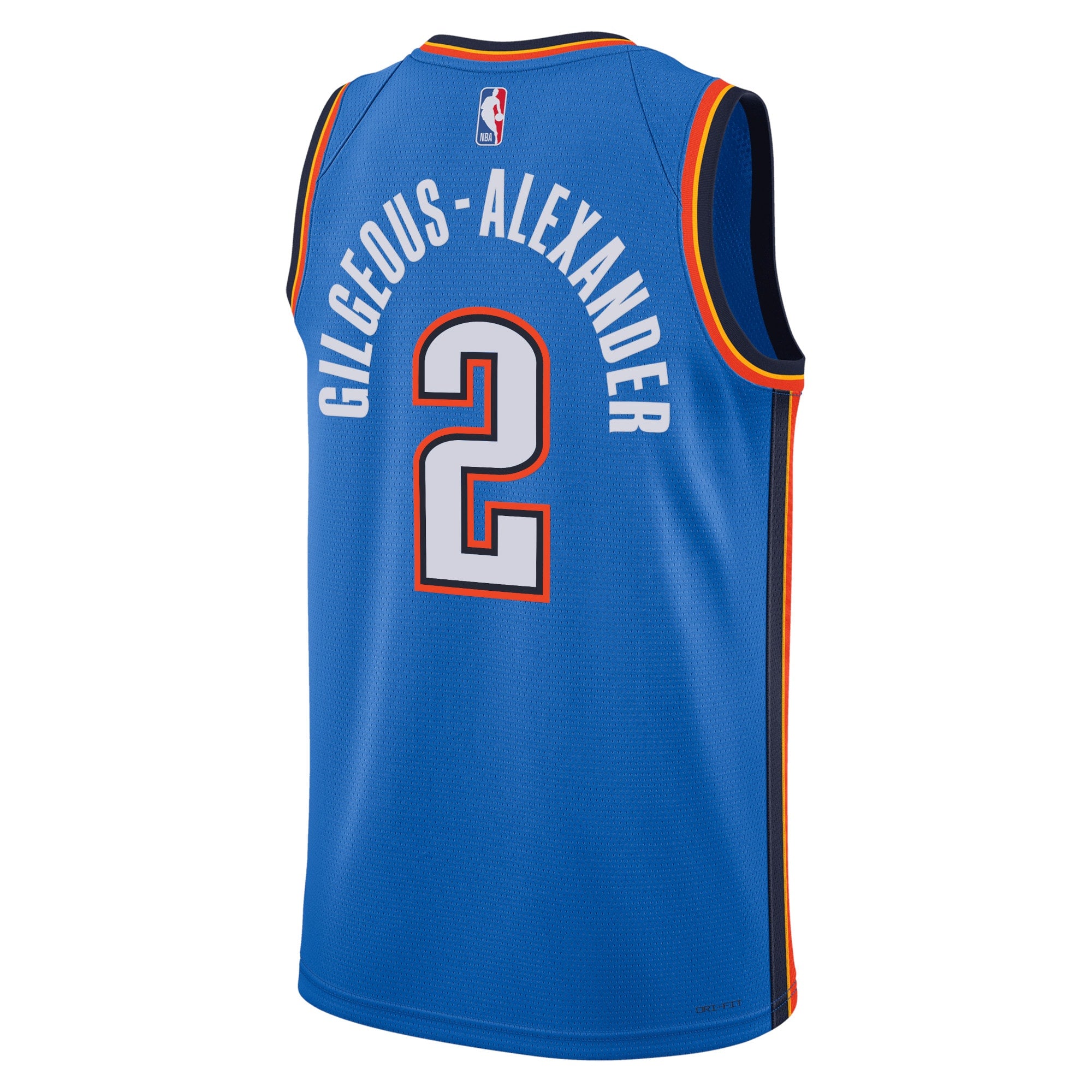 Oklahoma City Thunder Nike Icon Edition Swingman Jersey - Blue - Shai Gilgeous-Alexander - Unisex