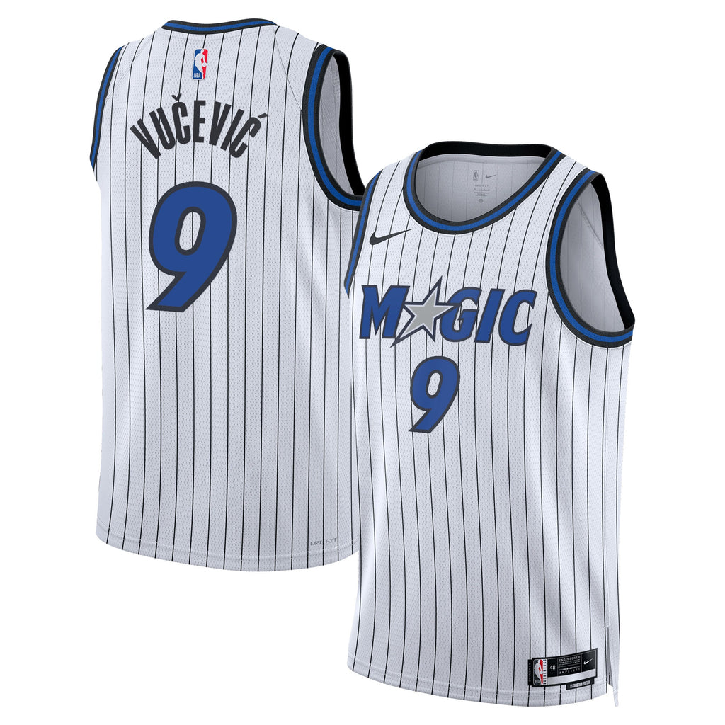 Orlando Magic Nike Replica Association Edition Swingman Jersey - White - Nikola Vučević - Unisex