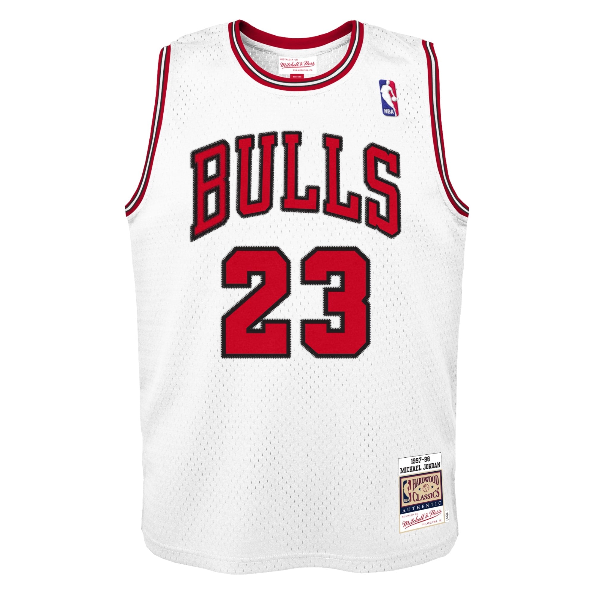 Chicago Bulls Mitchell & Ness NBA Michael Jordan 1997 Authentic Jersey - Youth