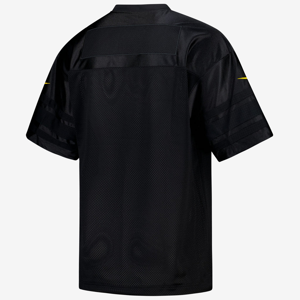 Los Angeles Lakers Nike Courtside Football Jersey - Black - Men's