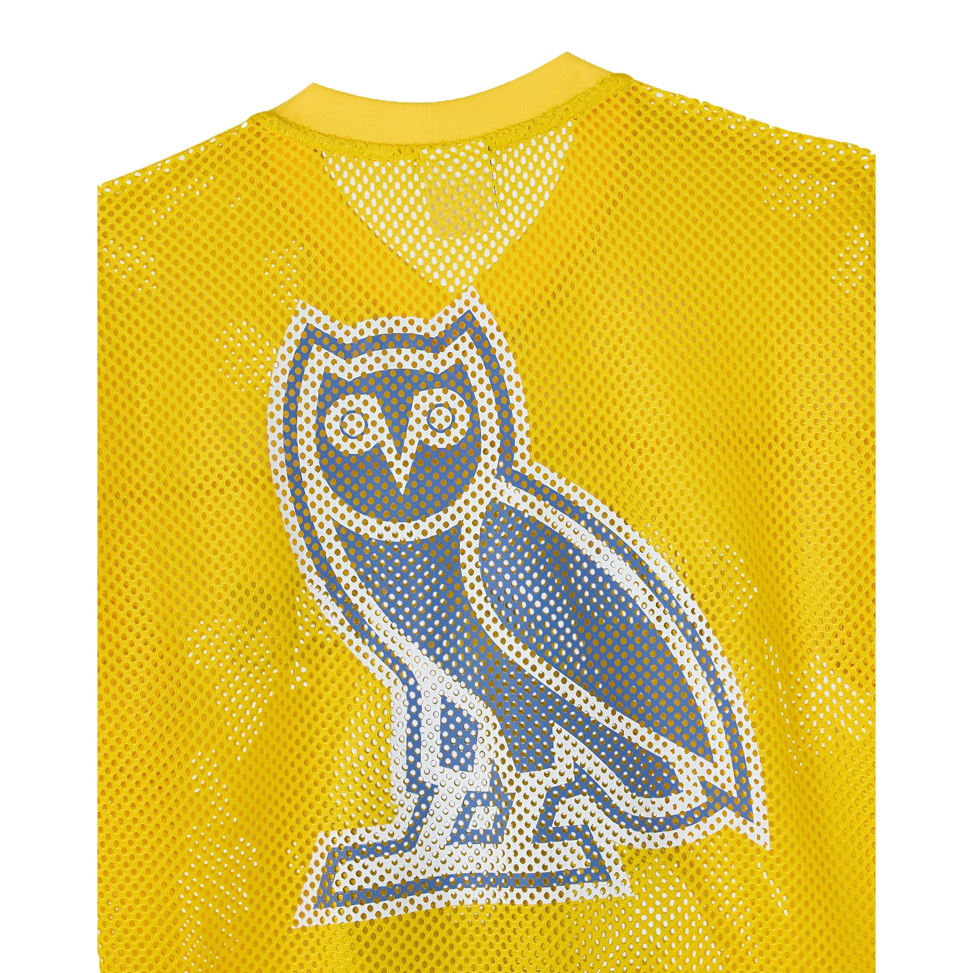 Golden State Warriors X OVO Mesh Football Jersey - Men's