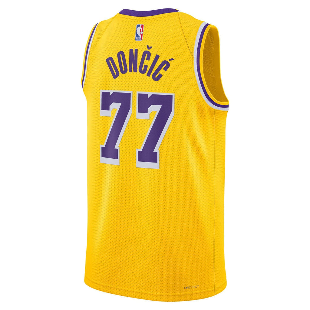 Los Angeles Lakers Nike Icon Swingman Jersey - Luka Doncic - Unisex