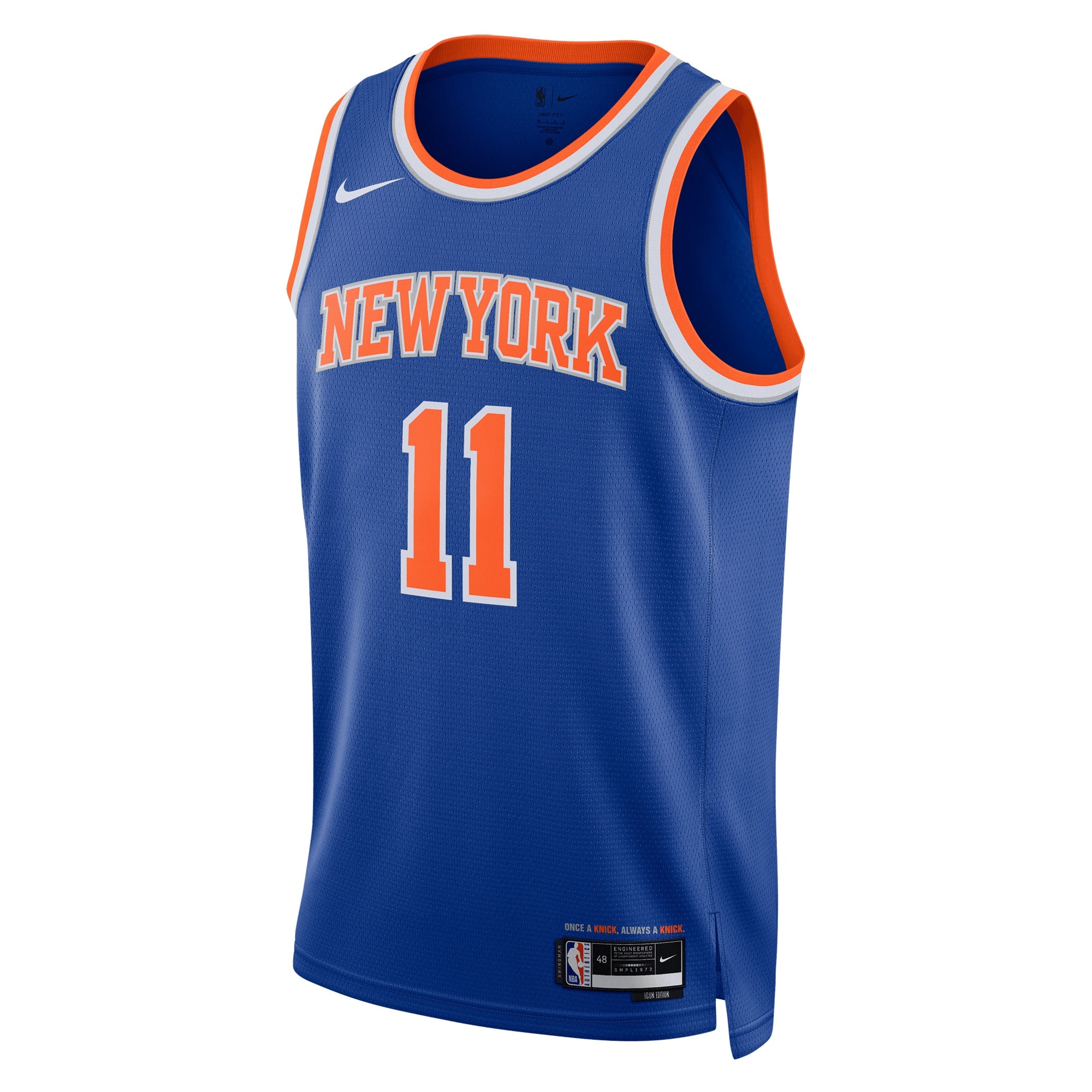 New York Knicks Nike Replica Icon Swingman Jersey - Jalen Brunson - Unisex