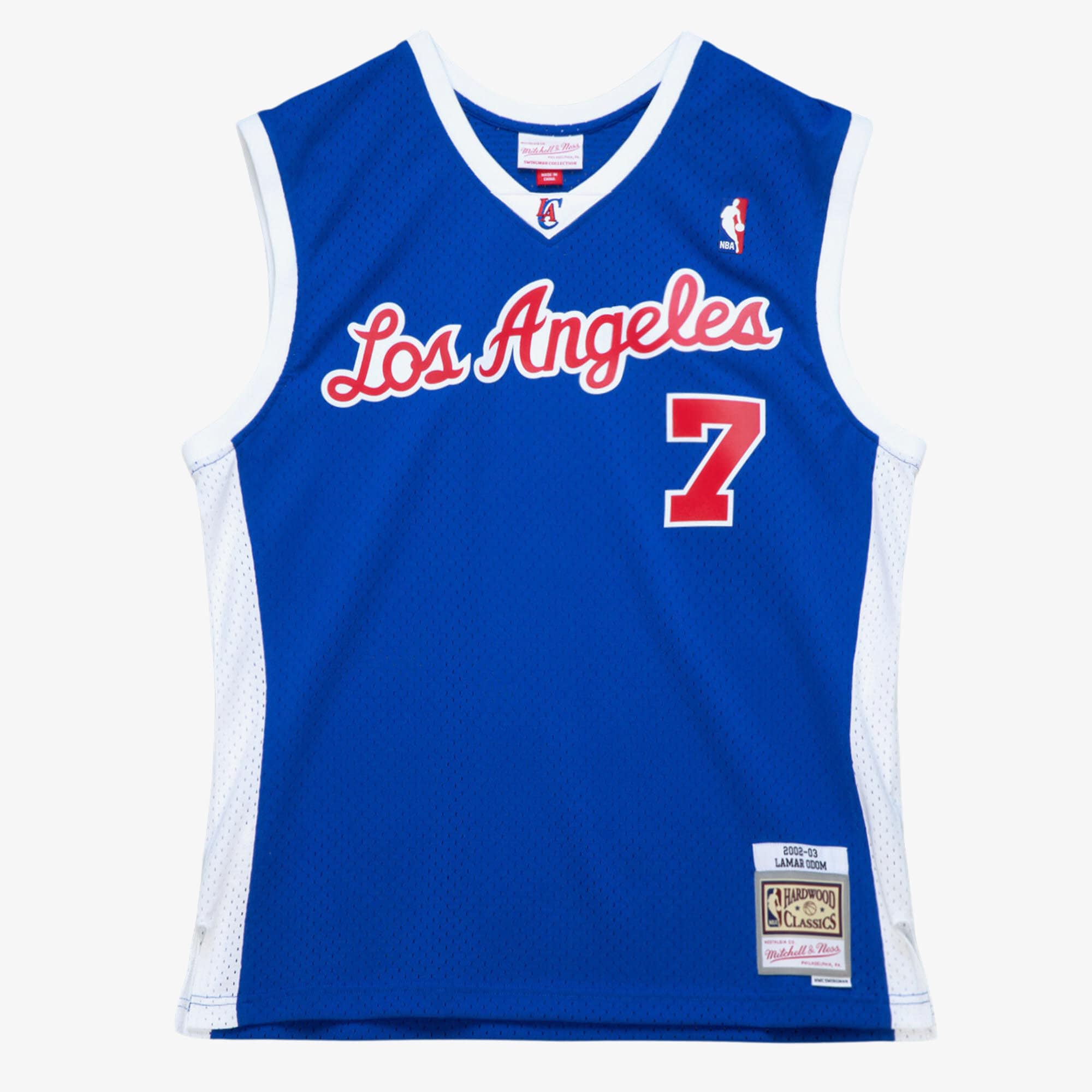 Los Angeles Clippers Mitchell & Ness Swingman Jersey Lamar Odom 2002-03