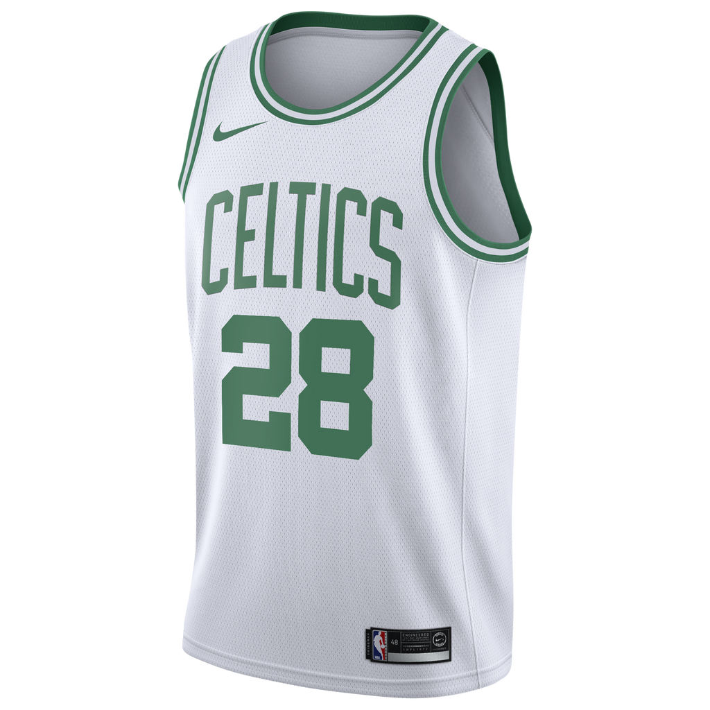 Boston Celtics Nike Association Edition Swingman Jersey - White - Hugo González - Youth