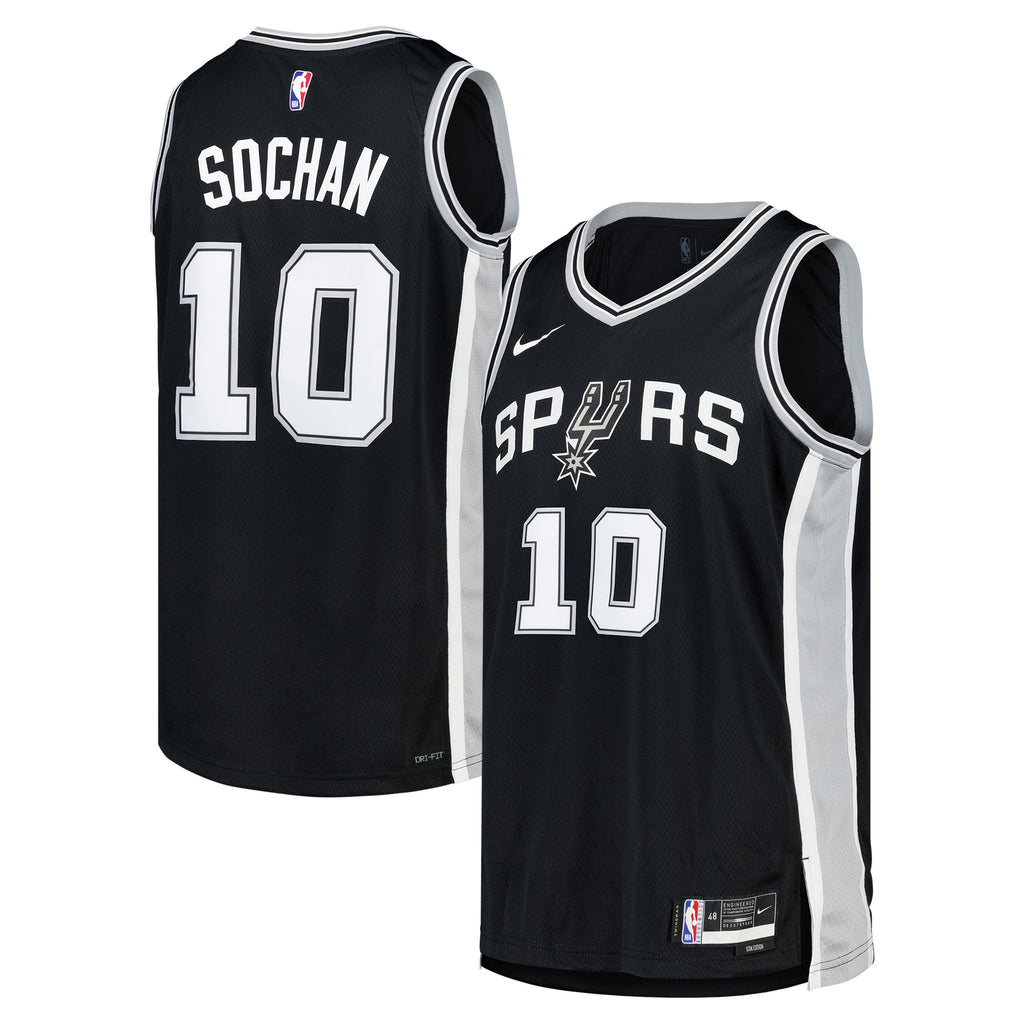 San Antonio Spurs Nike Icon Jersey - Jeremy Sochan - Unisex