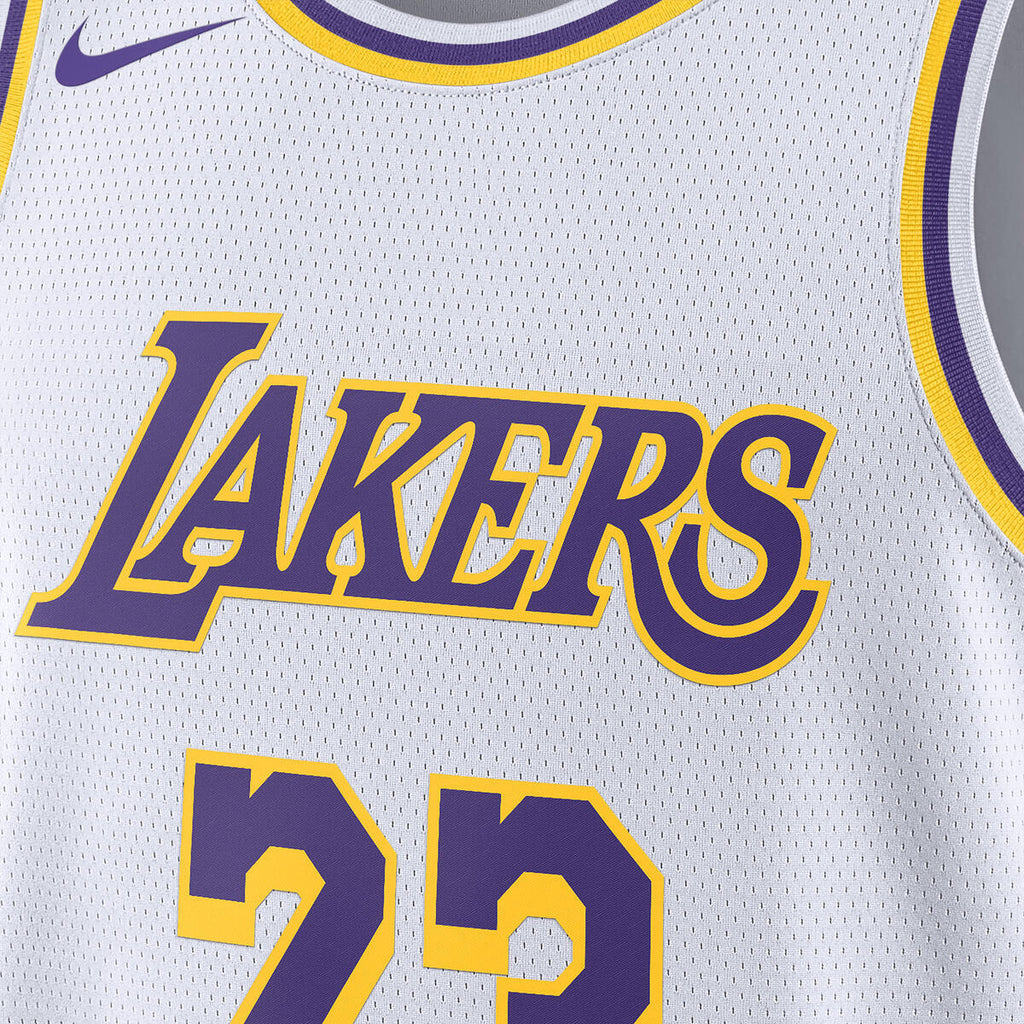 Los Angeles Lakers Nike Association Swingman Jersey - LeBron James - Unisex