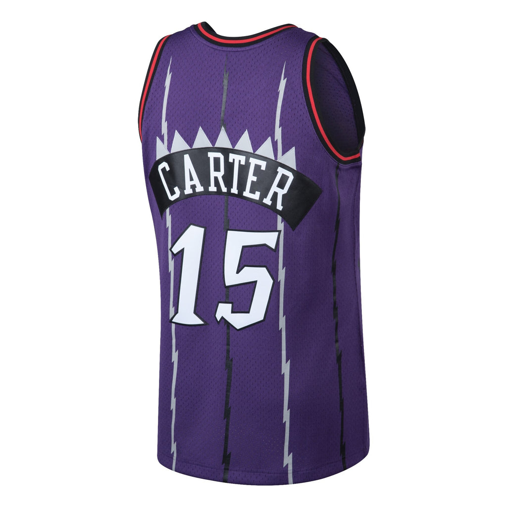 Toronto Raptors Mitchell & Ness Vince Carter Hardwood Classics Road Swingman Jersey - Youth