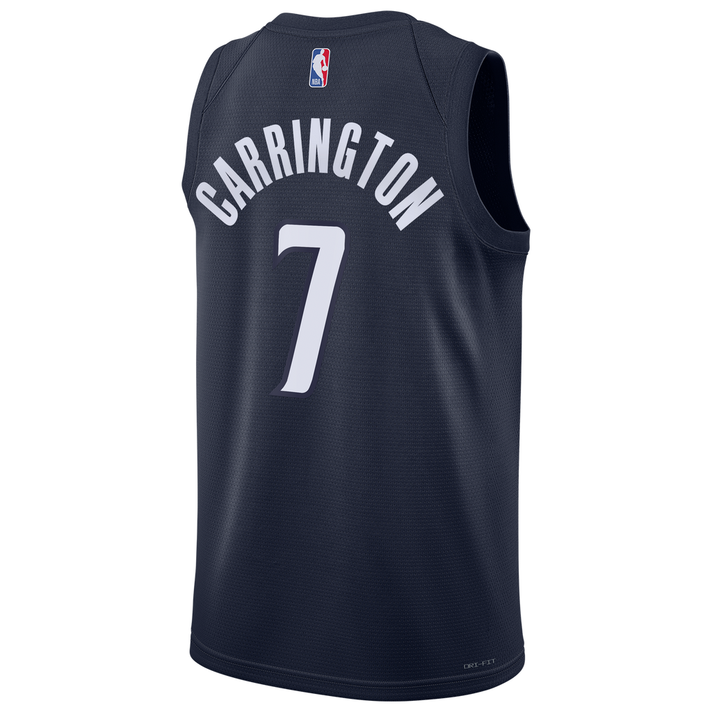 Washington Wizards Jordan Brand Statement Edition Swingman Jersey - Navy - Bub Carrington - Men's