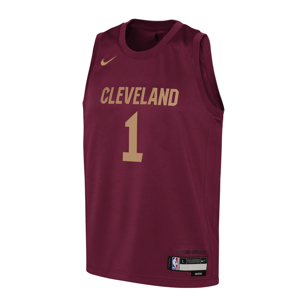 Cleveland Cavaliers Nike Icon Edition Swingman Jersey - Wine - James Harden - Youth
