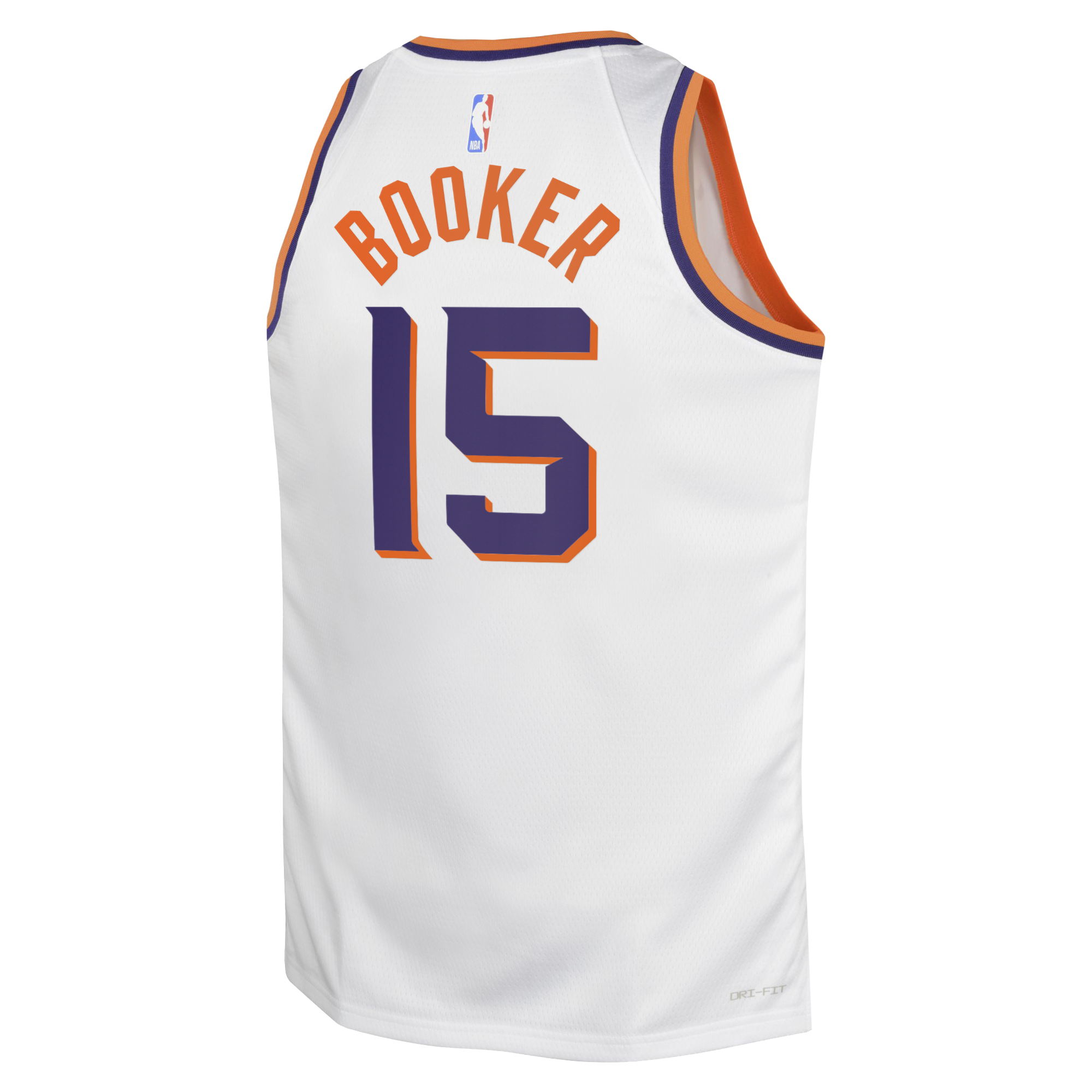 Phoenix Suns Nike Association Edition Swingman Jersey - White - Devin Booker - Youth